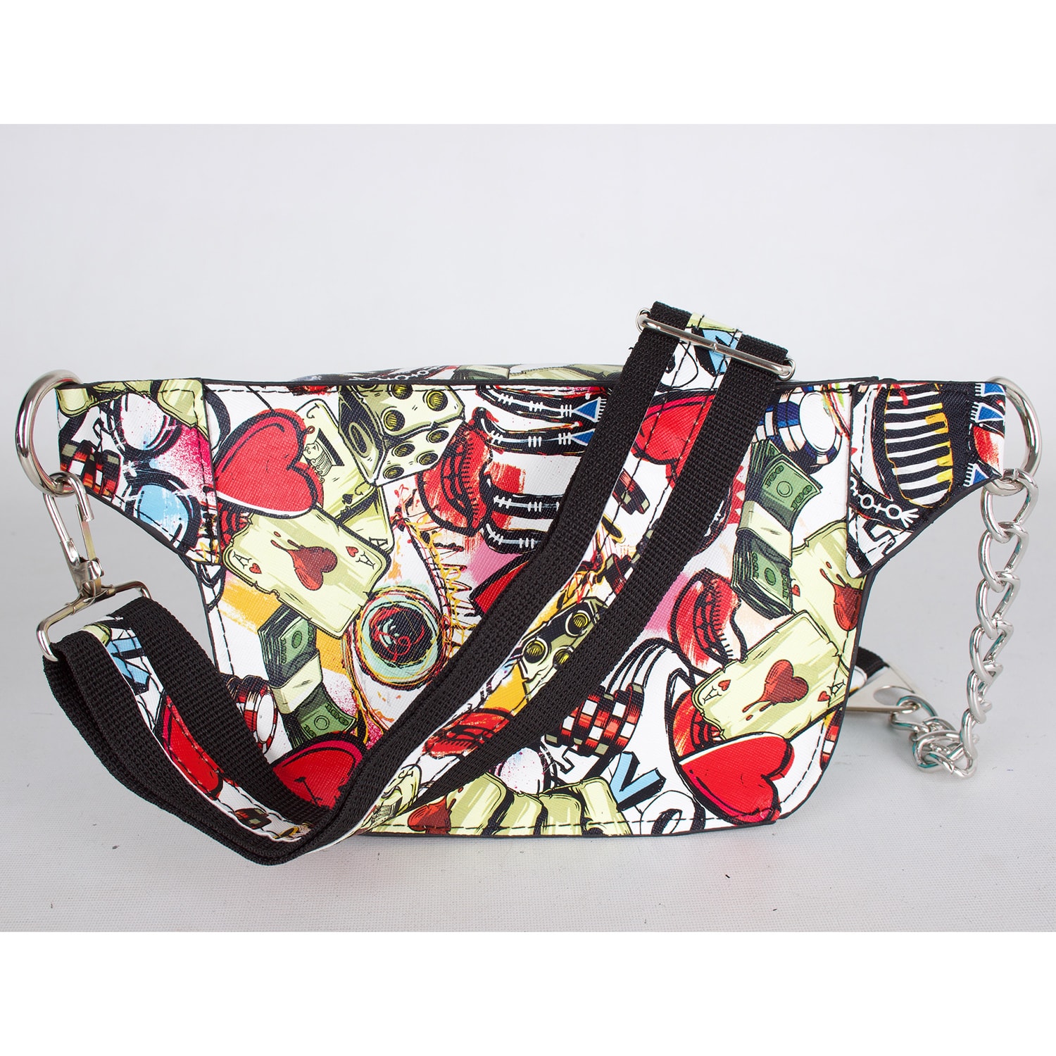 Bagacar Fashion Tulum Gögüs Bel Çantası Heart