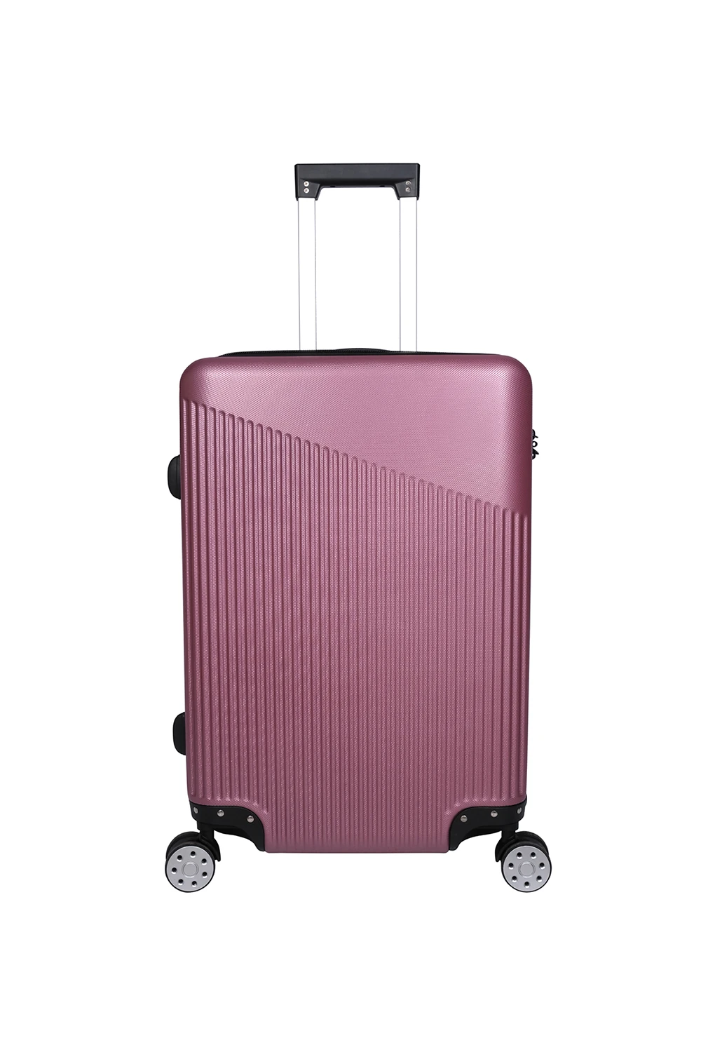 Bagacar Abs Özel Üretim Bardak, Şişe Koymalı Orta Boy Valiz Pudra+ETİKET HEDİYELİ!