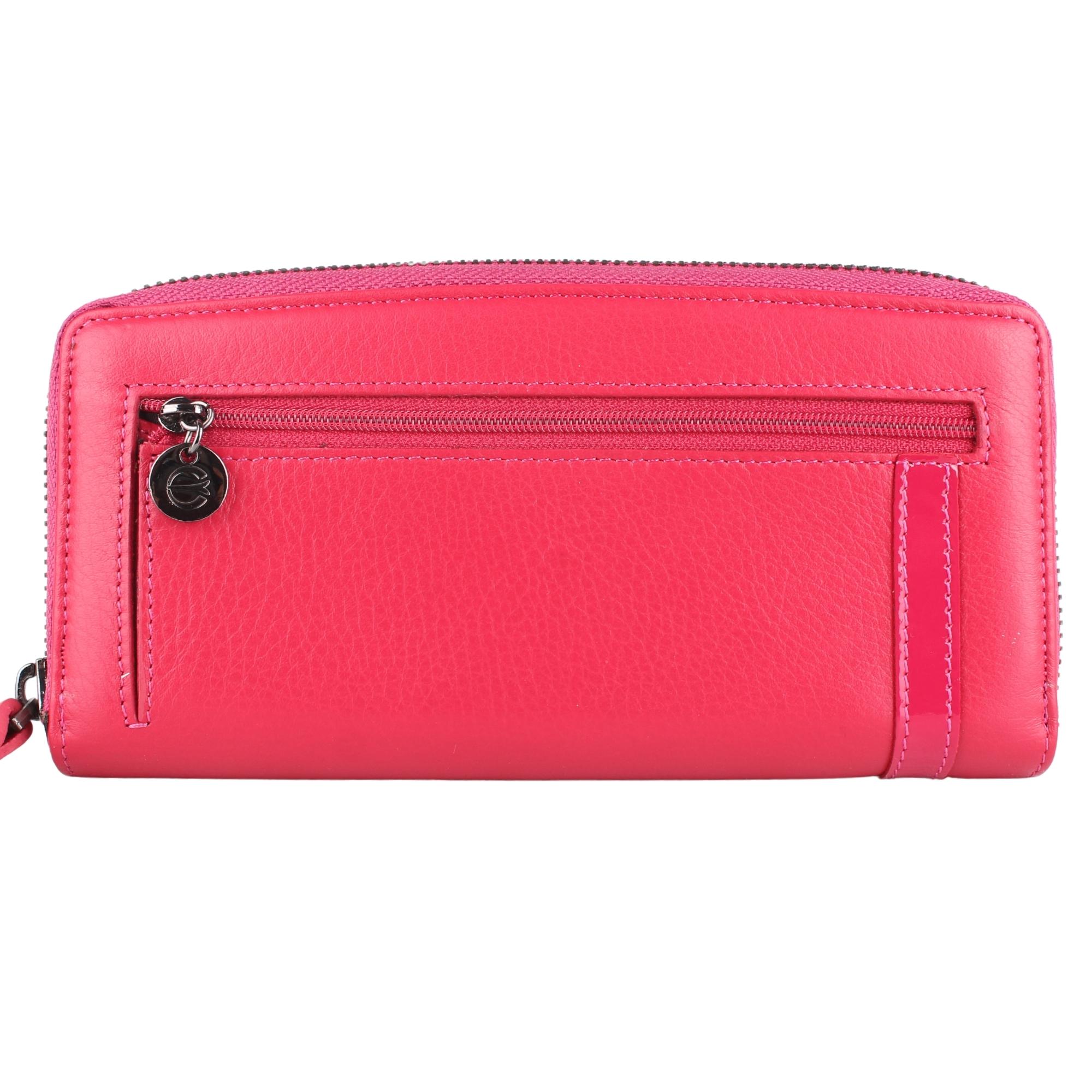 Legend Leather 2714 Bayan Hakiki Deri Cüzdan Fuşya