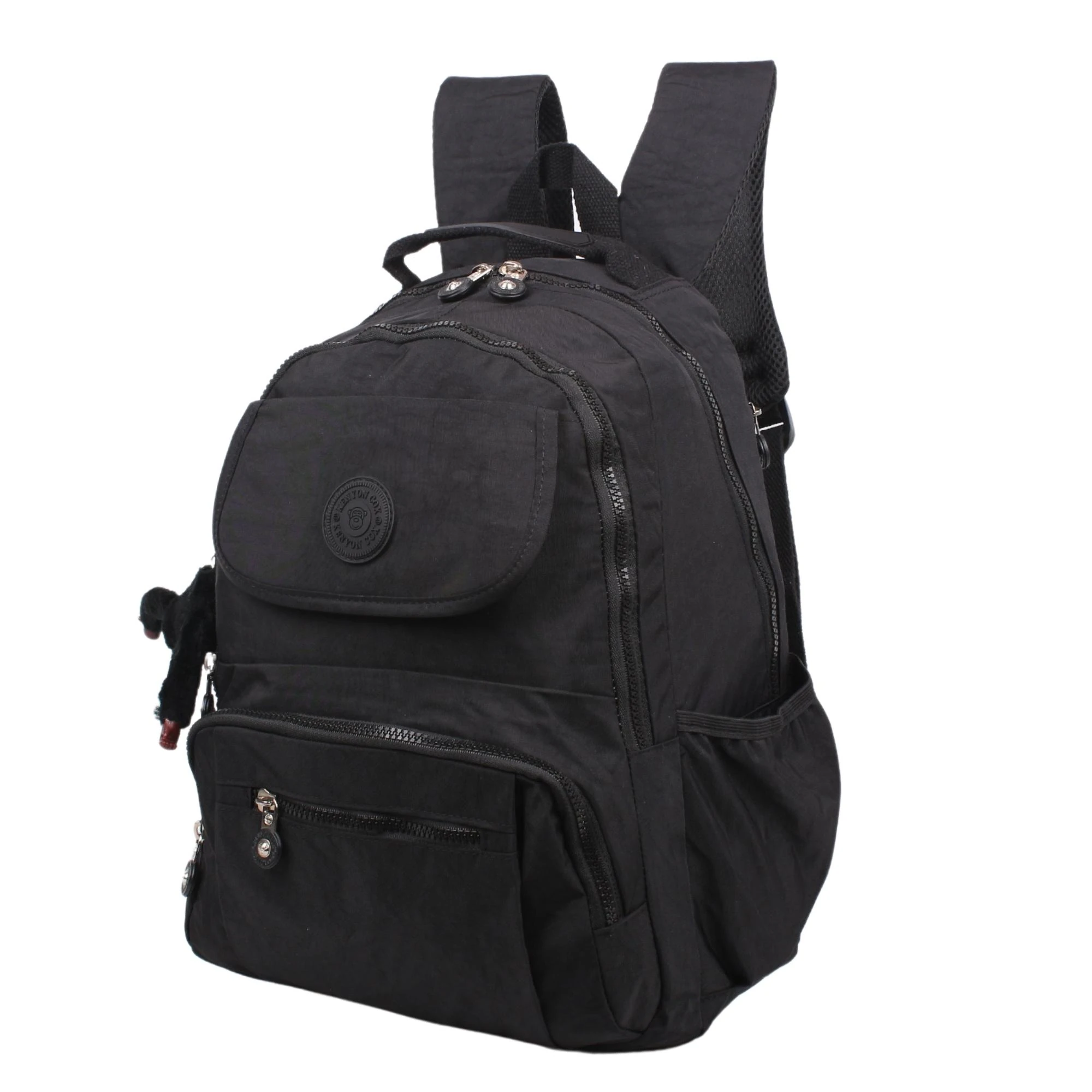 Bagacar Kenyon Cox 8866 Siyah Unisex Klinkır Kumaş Sırt Çantası