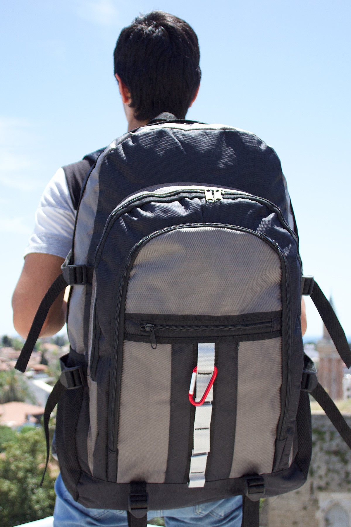 Bagacar 902 Gri 70 Litre Battal Boy Dağcı Sırt Çantası