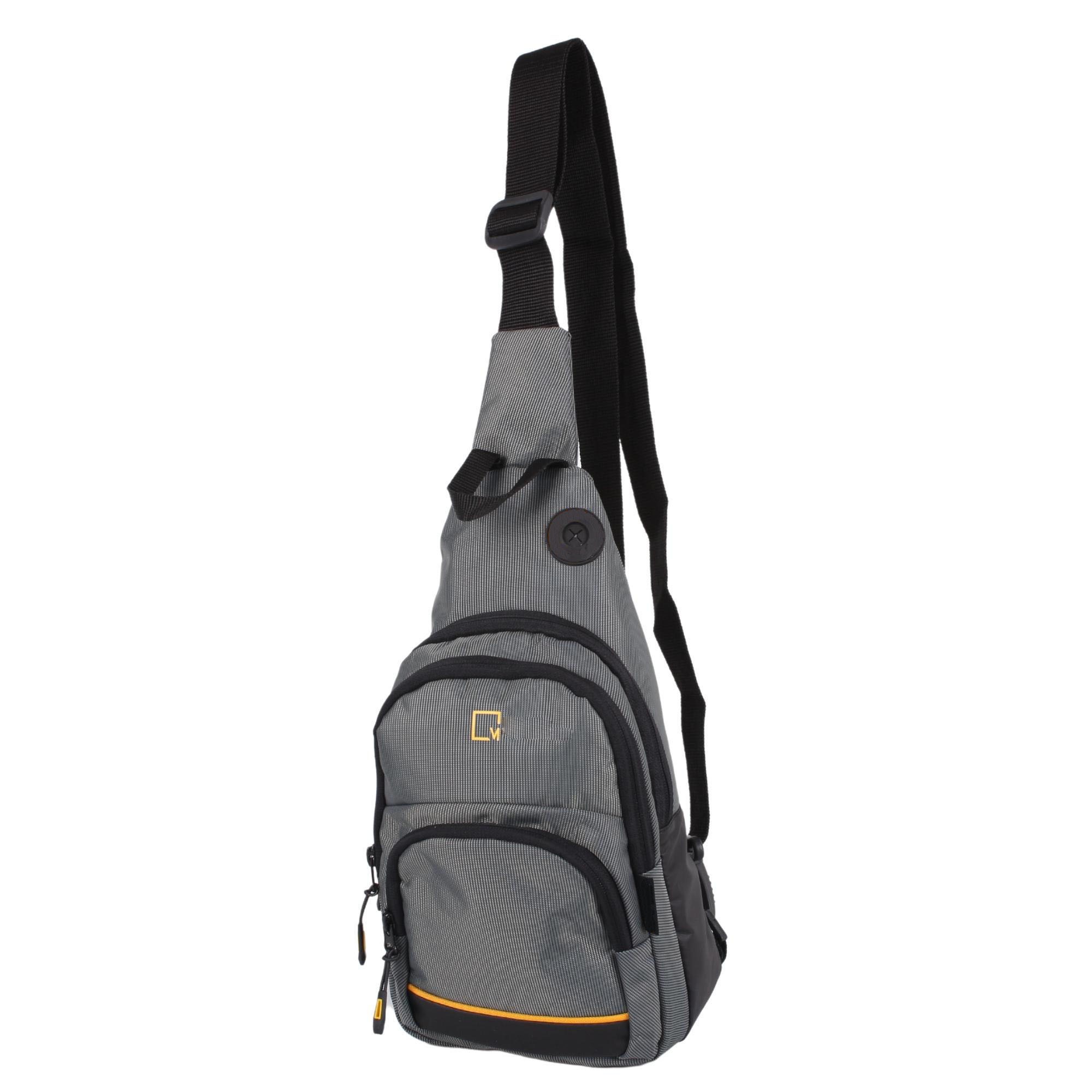 Bagacar Mega Model 1006 Gri Unisex Body Bag Omuz Çantası