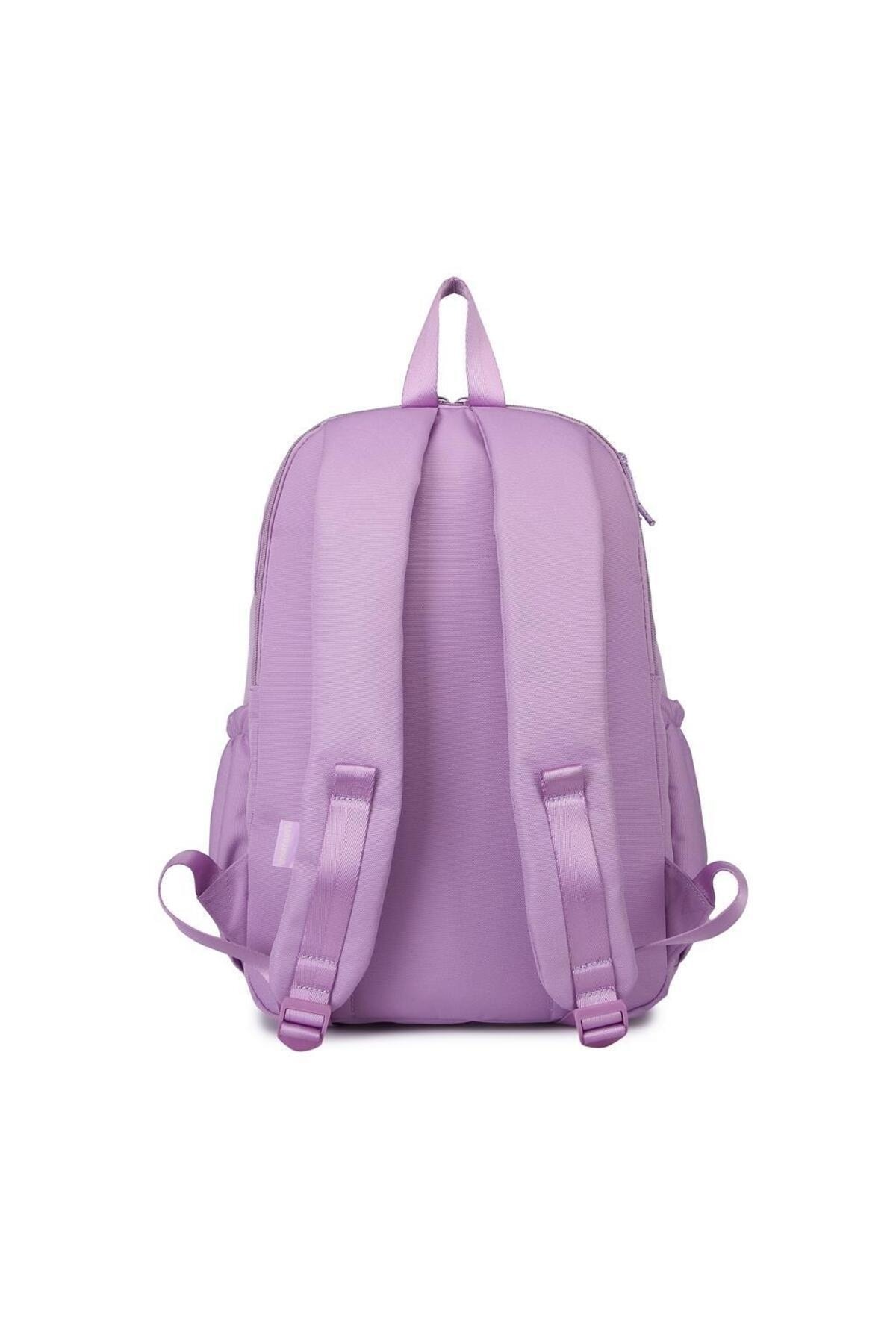Bagacar Smart Bag 3200 Okul ve Günlük Laptop Bölmeli Sırt Çantası Lila