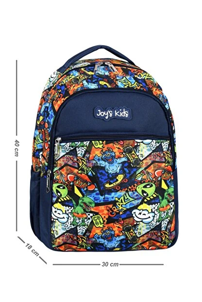 Bagacar Cakard Erkek Dinazor Model Kalemlikli Beslenmeli Set Sırt Çantası