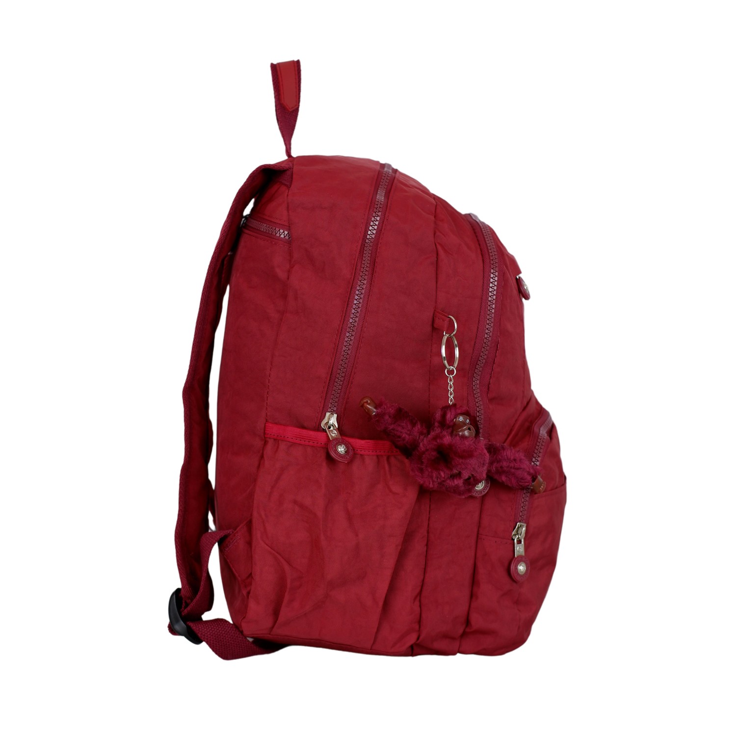 Kenyon Cox 8826 Bordo Unisex Klinkır Kumaş Sırt Çantası