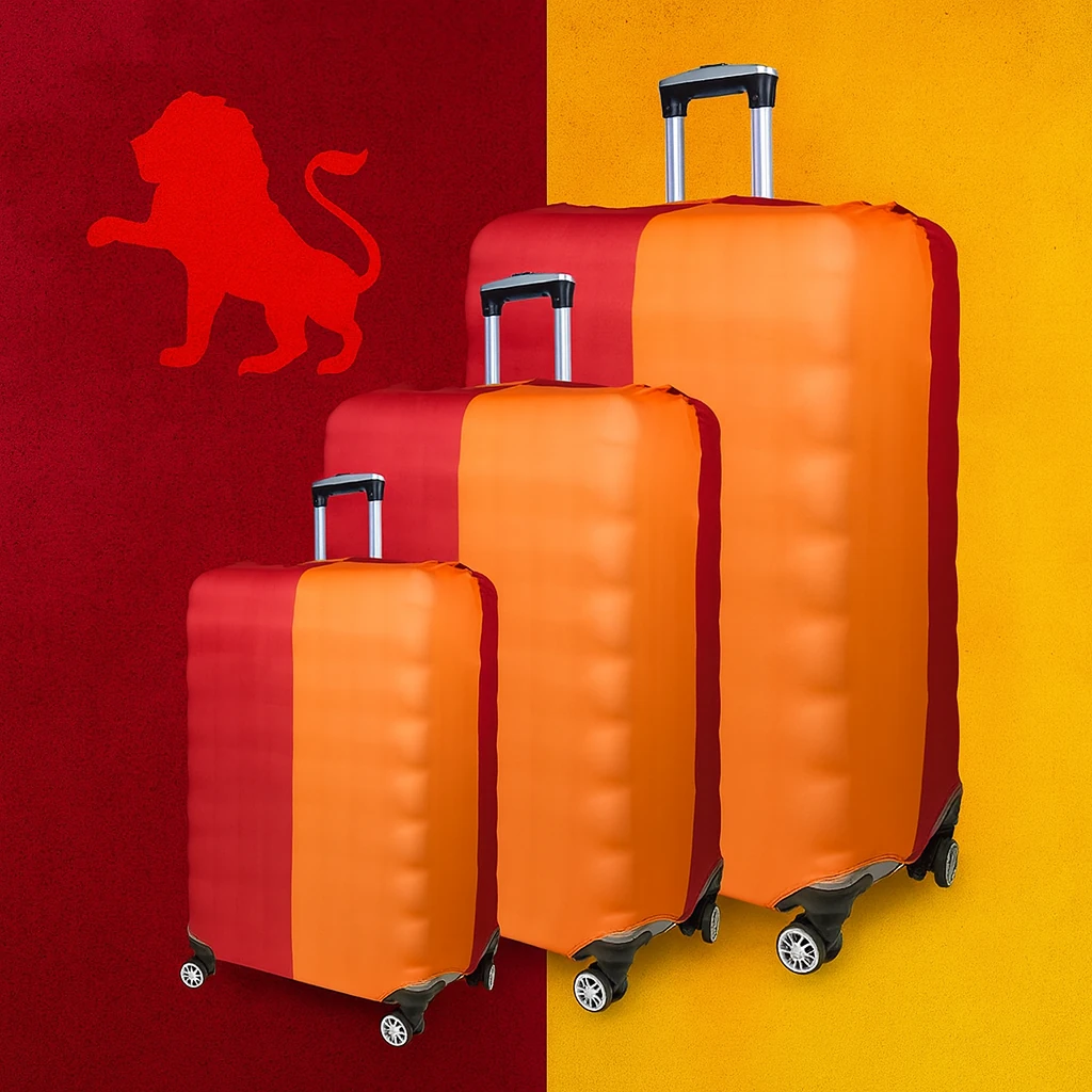 Bagacar Büyük Orta Kabin Boy için 3 lü Valiz Kılıfı