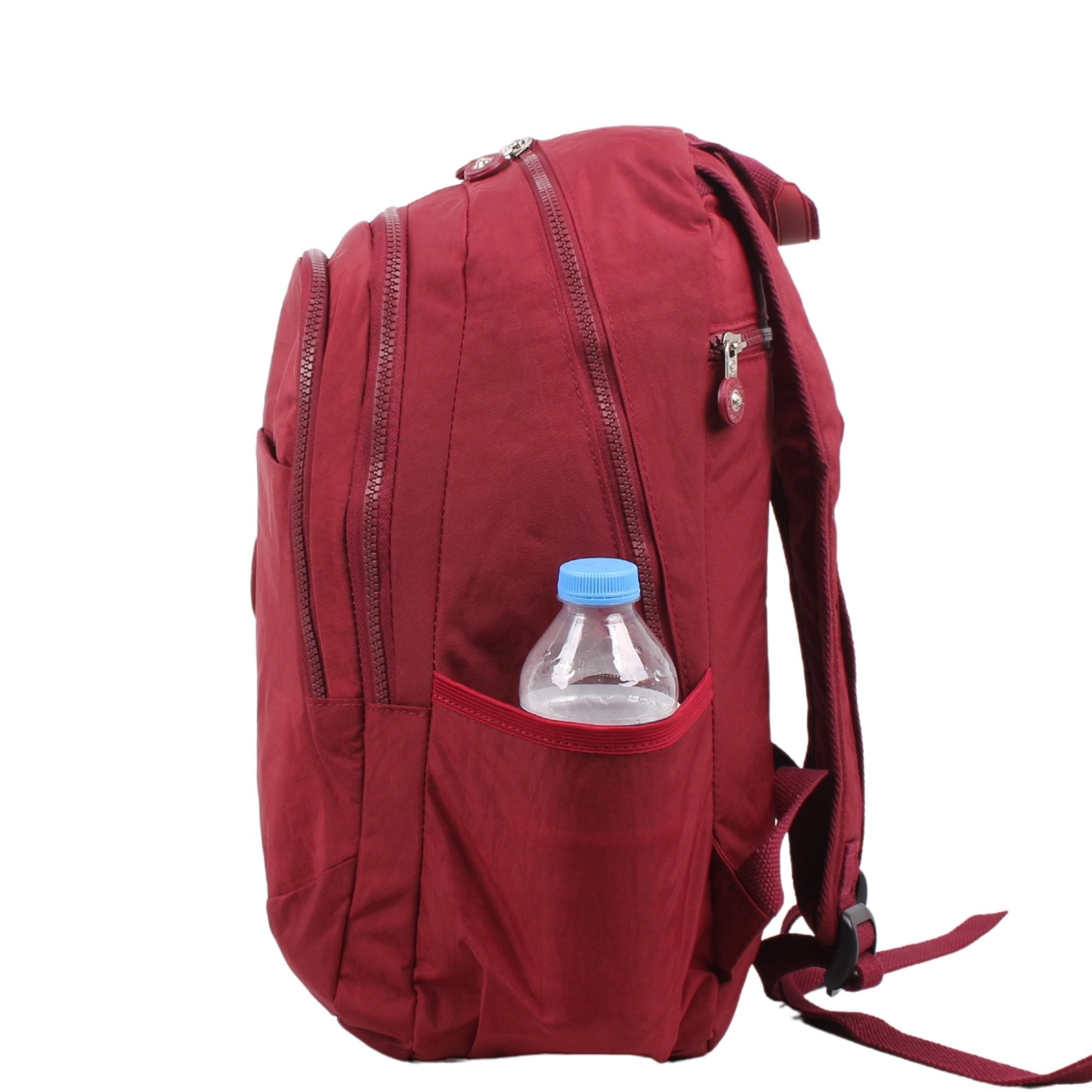 Kenyon Cox 8812 Bordo Unisex Klinkır Kumaş Sırt Çantası