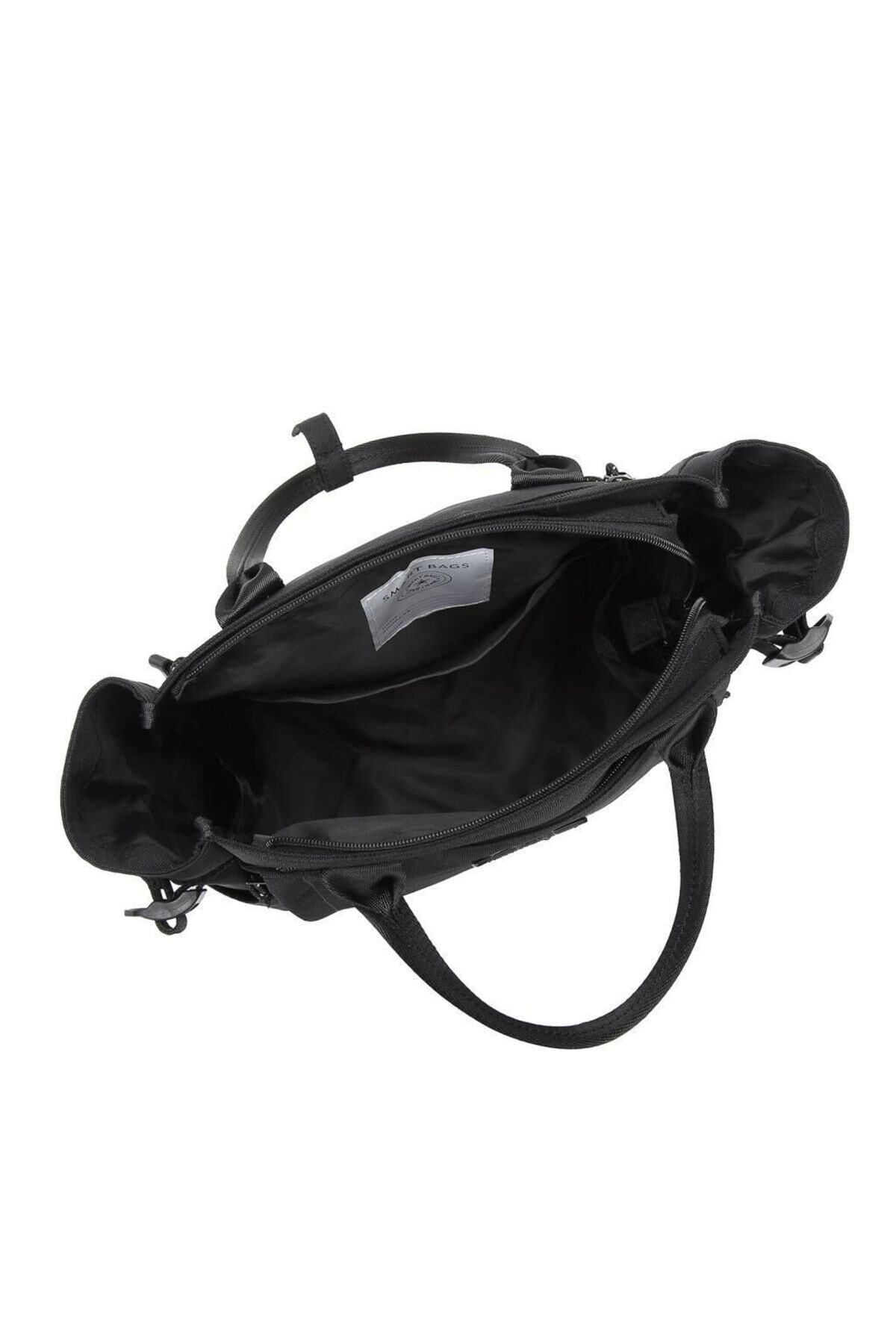 Bagacar Smart Bag 3194 Okul ve Günlük Laptop Bölmeli Sırt Çantası Siyah