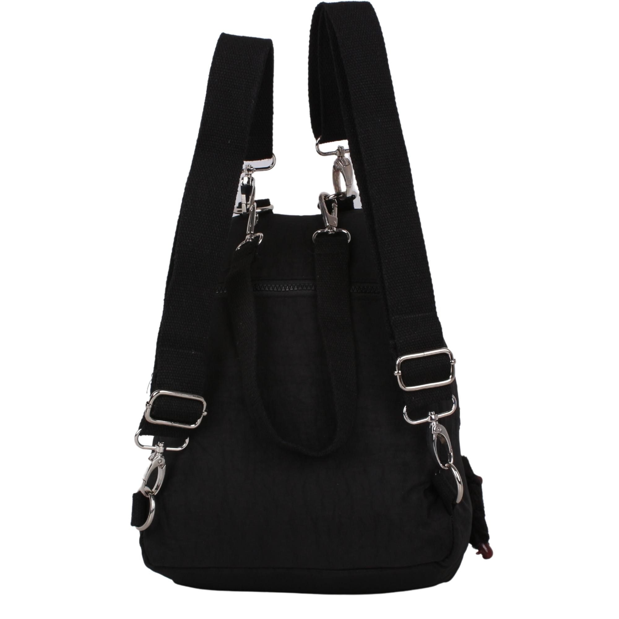 Kenyon Cox 8601 Siyah Unisex Klınkır Maymunlu Günlük Kol ve Sırt Çantası