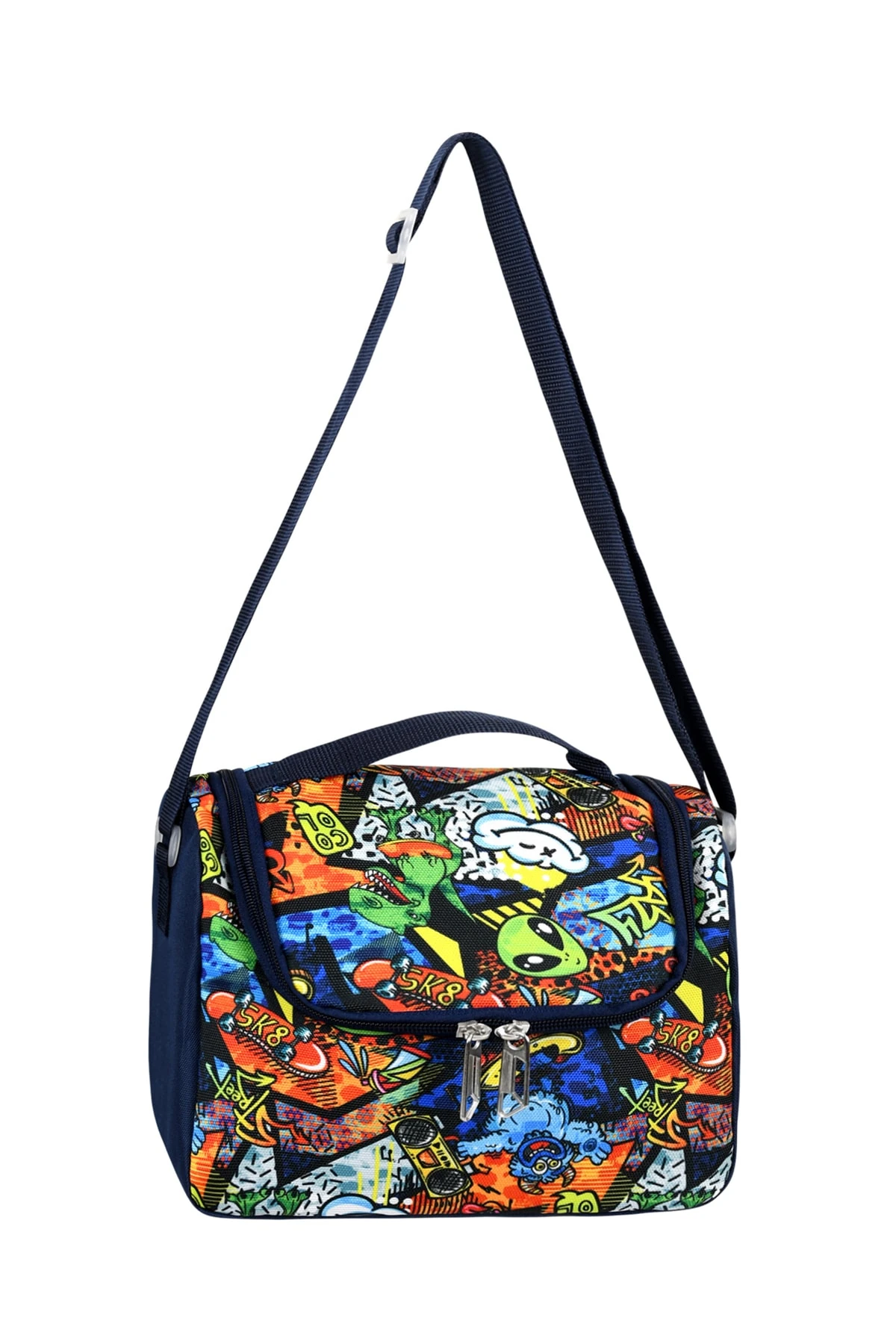 Bagacar Cakard Erkek Dinazor Model Kalemlikli Beslenmeli Set Sırt Çantası