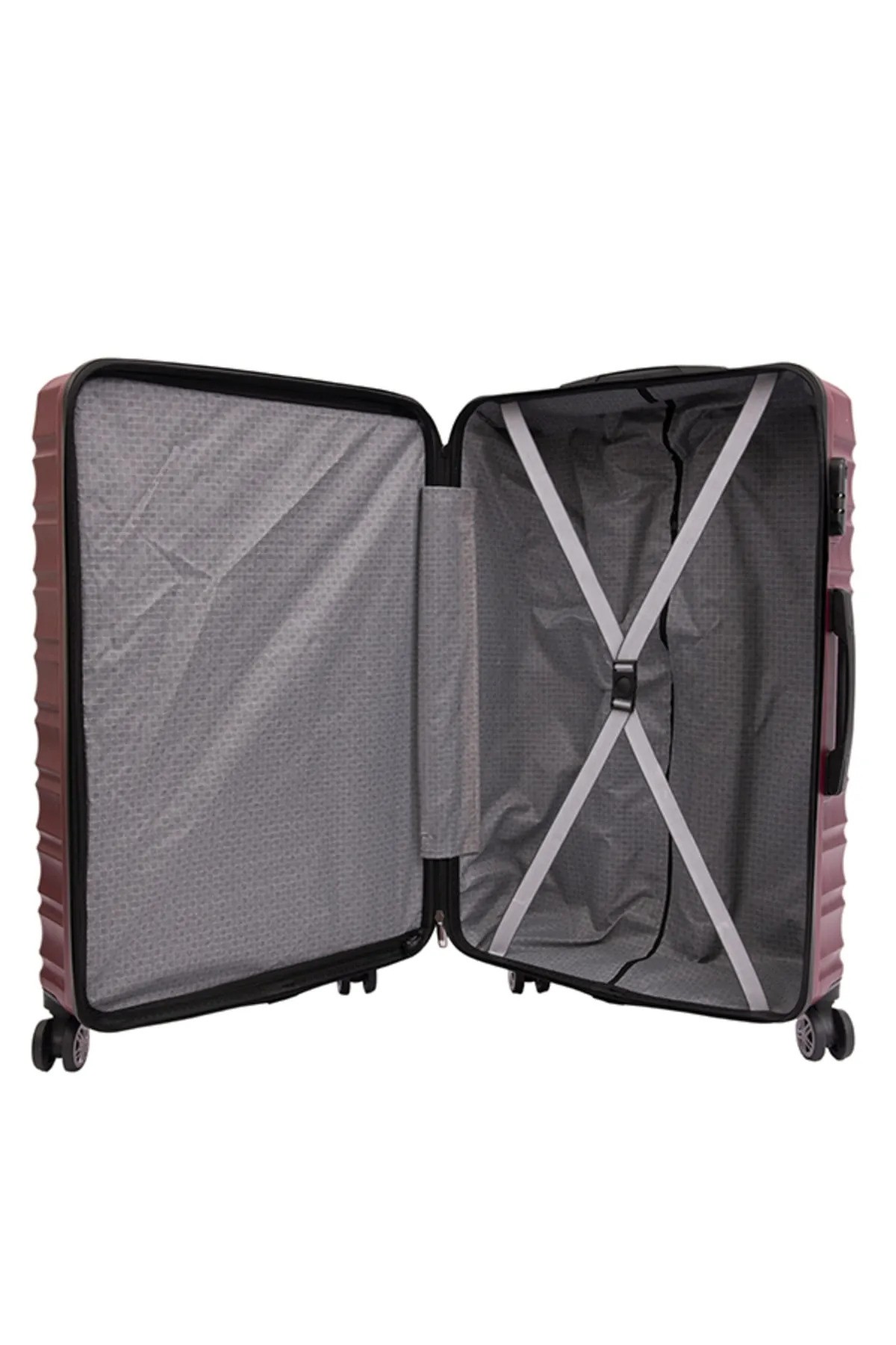 Moda Mv-05 Bordo Abs Plastik Valiz Seti