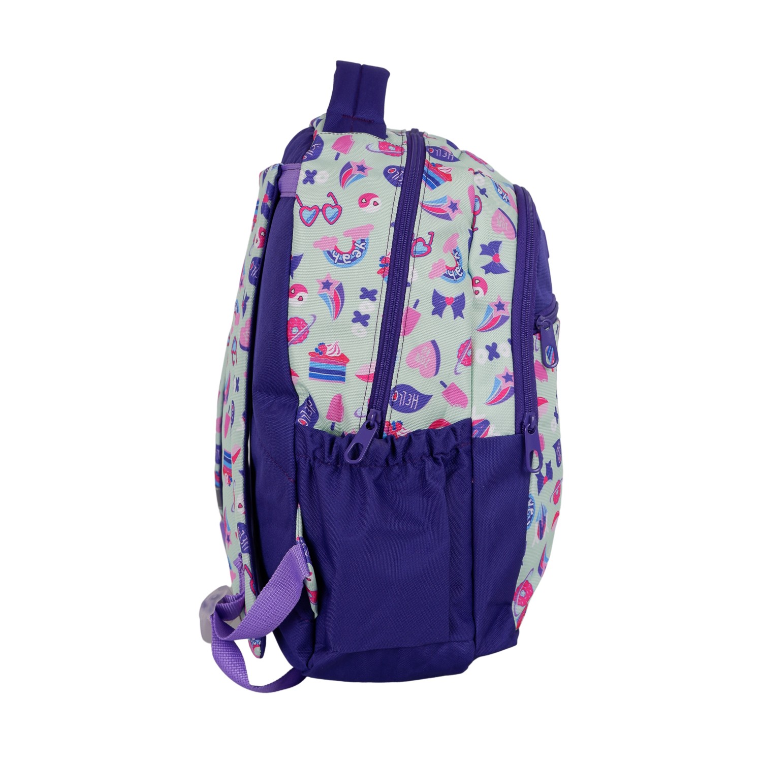 Bagacar Kids Kız Xoxo Model Kalemlikli Beslenmeli Set Sırt Çantası