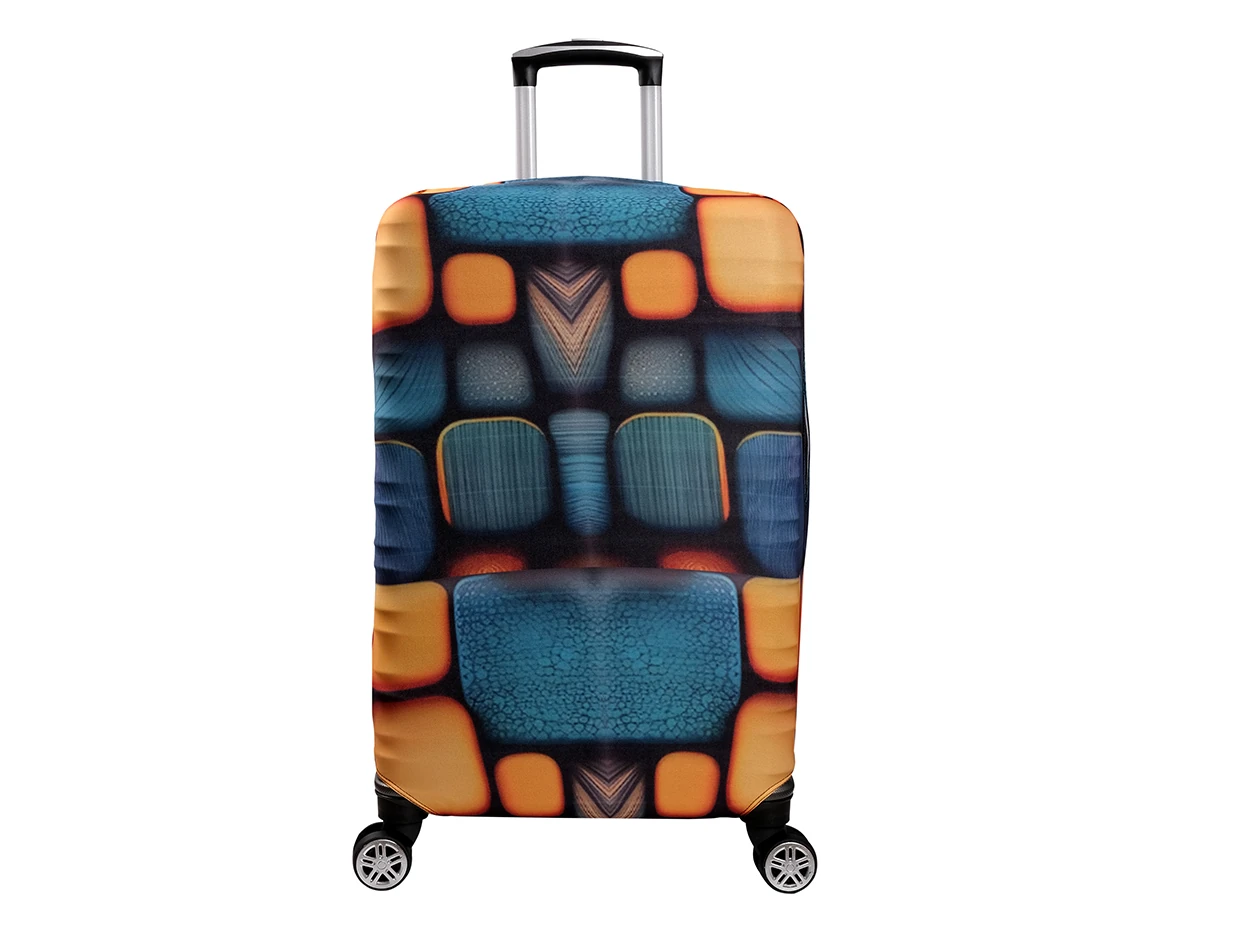 Bagacar Taş Büyük Orta Kabin Boy için 3 lü Valiz Kılıfı
