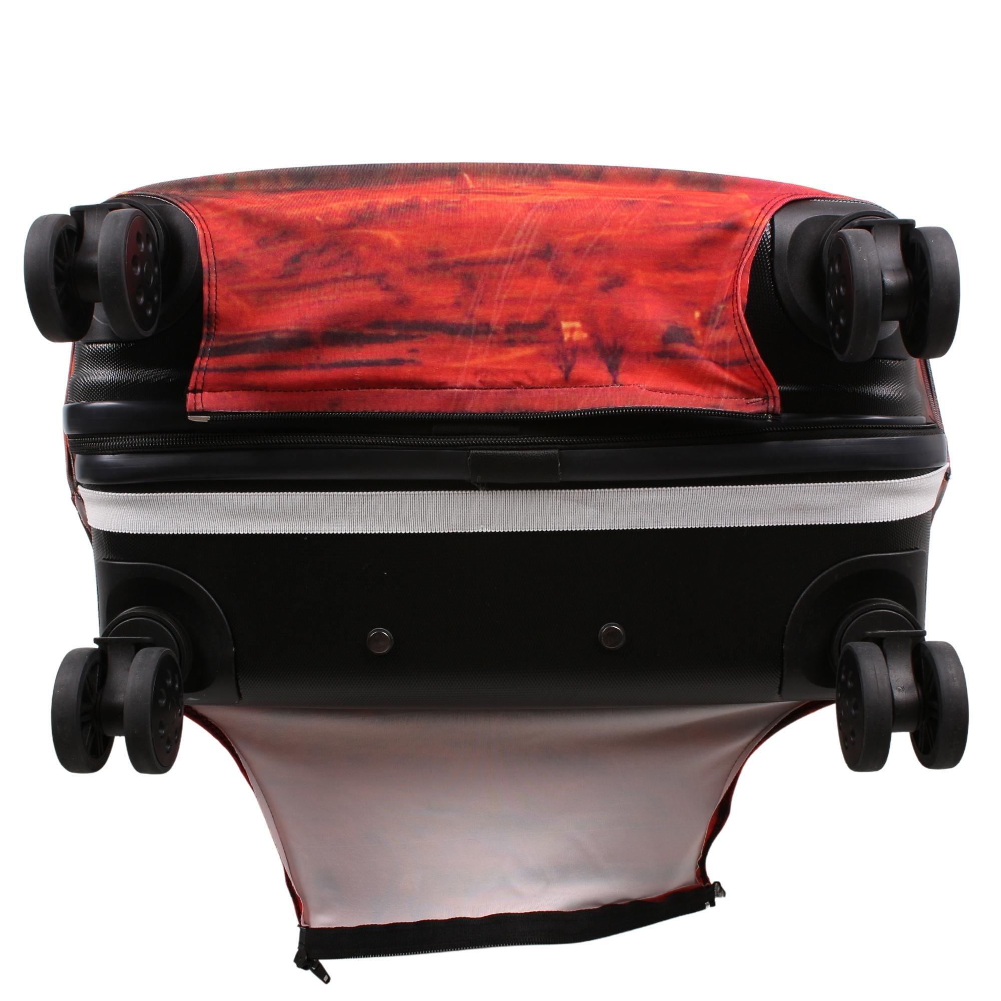 Bagacar Balon Büyük Orta Kabin Boy için 3 lü Valiz Kılıfı