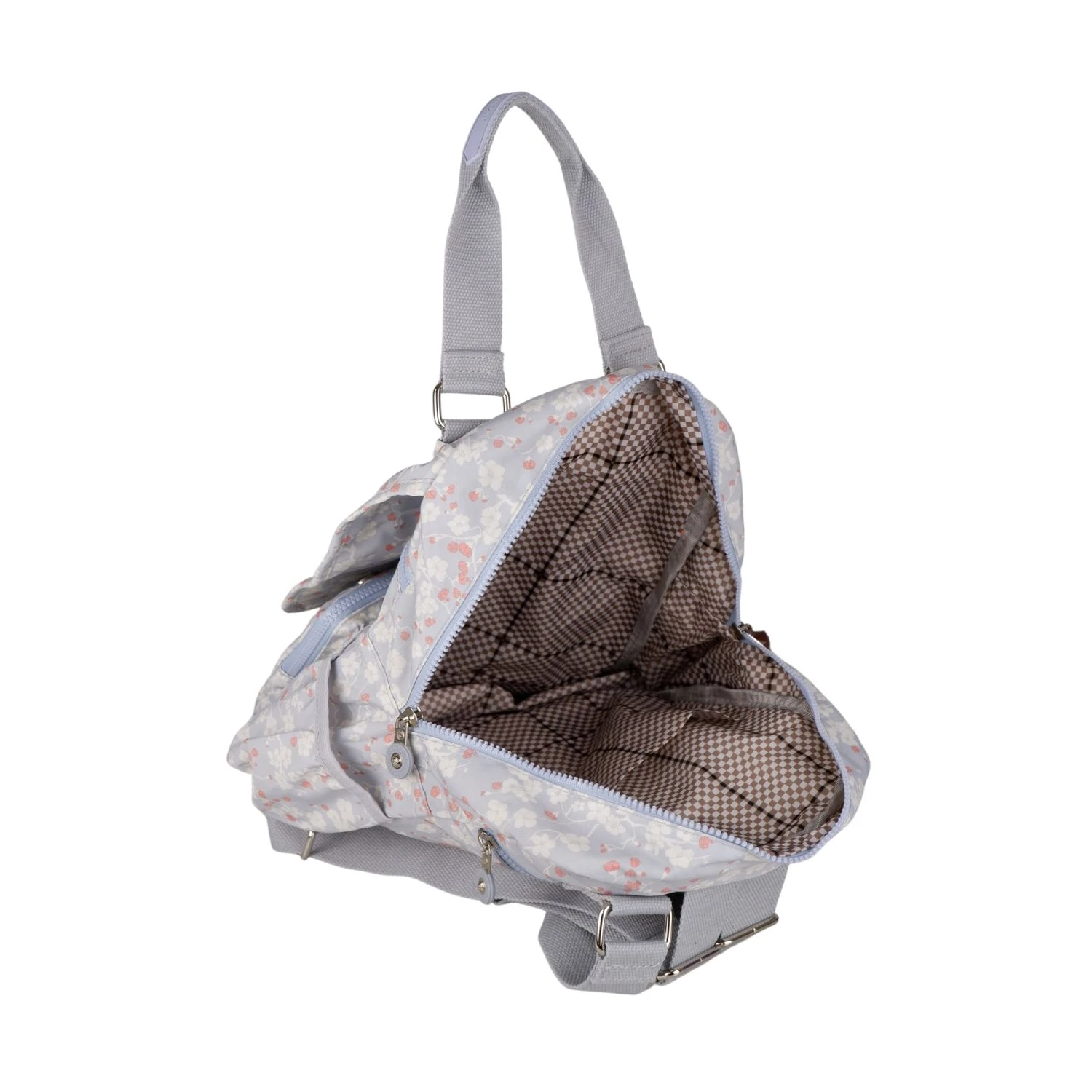 Kenyon Cox 9504 Klinkır Kumaş Hafif Sırt Çantası Çiçekli