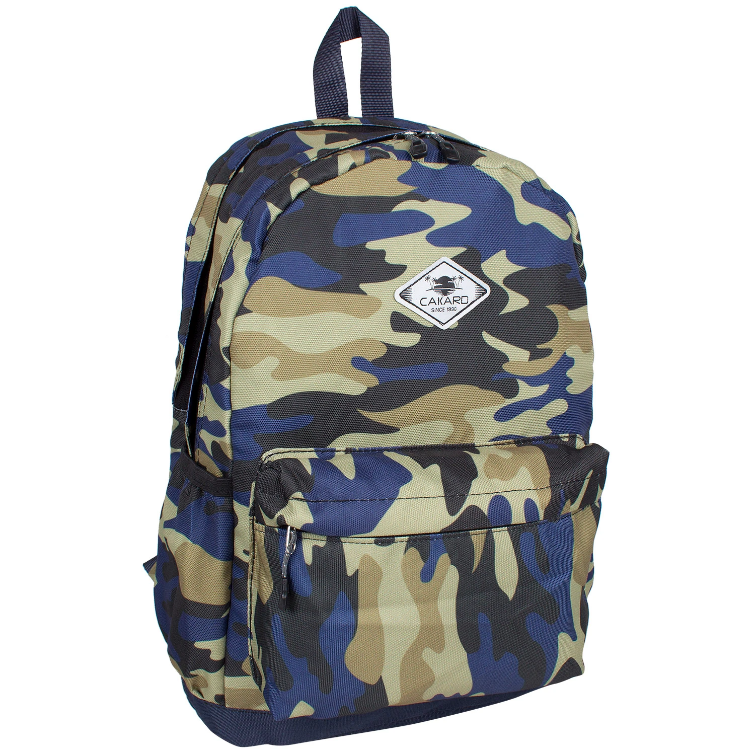 Bagacar Cakard 20105 Erkek Okul Sırt Çantası Mavi Kamufulaj