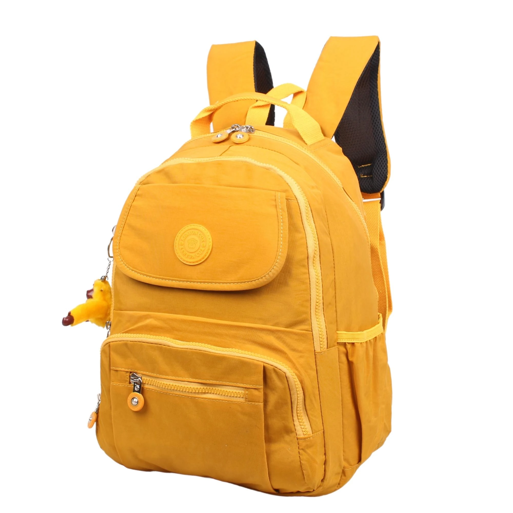 Bagacar Kenyon Cox 8866 Sarı Unisex Klinkır Kumaş Sırt Çantası