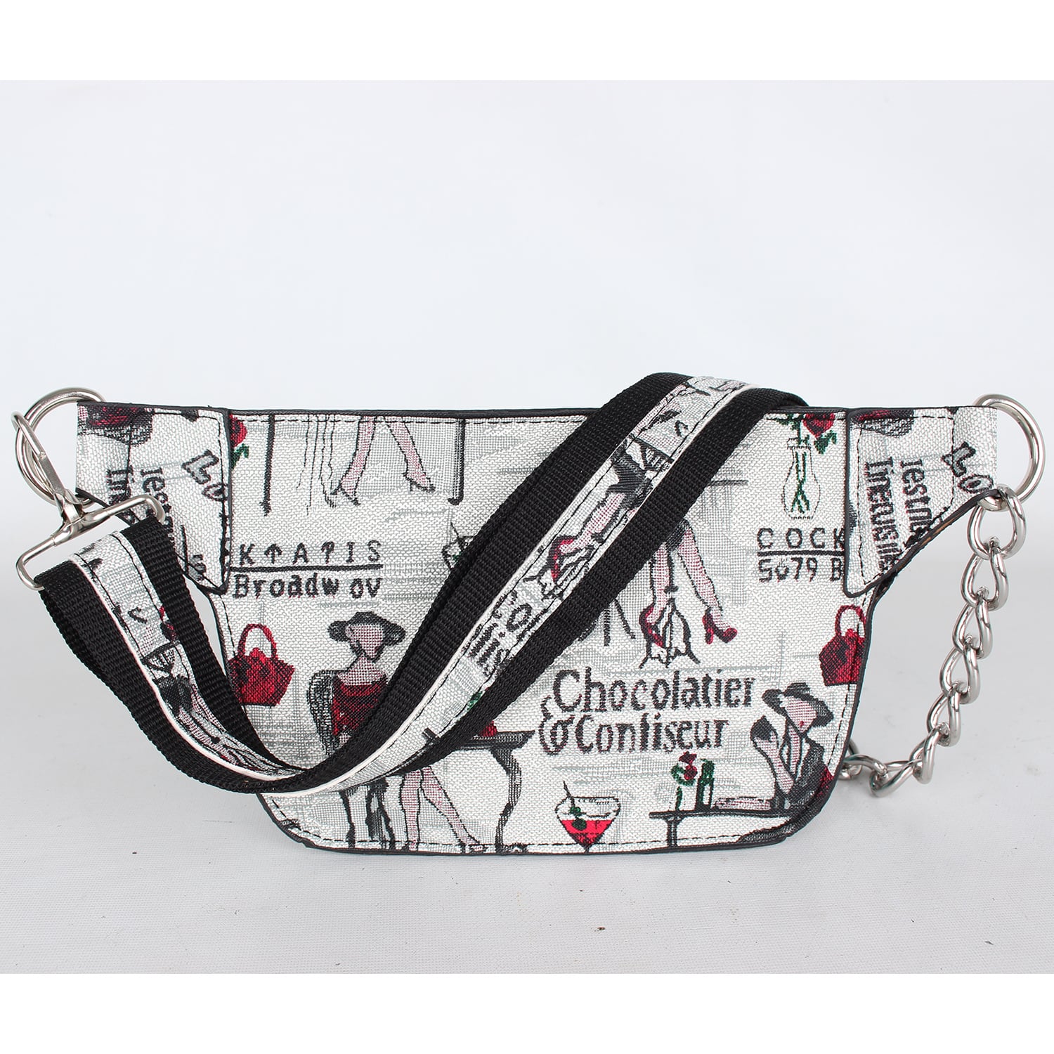 Bagacar Fashion Tulum Gögüs Bel Çantası Choco