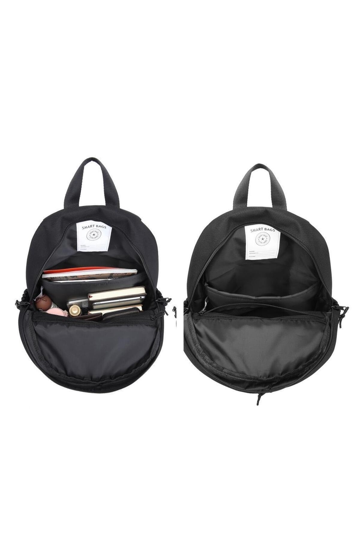 Bagacar Smart Bag 3199 Okul ve Günlük Laptop Bölmeli Sırt Çantası Hardal