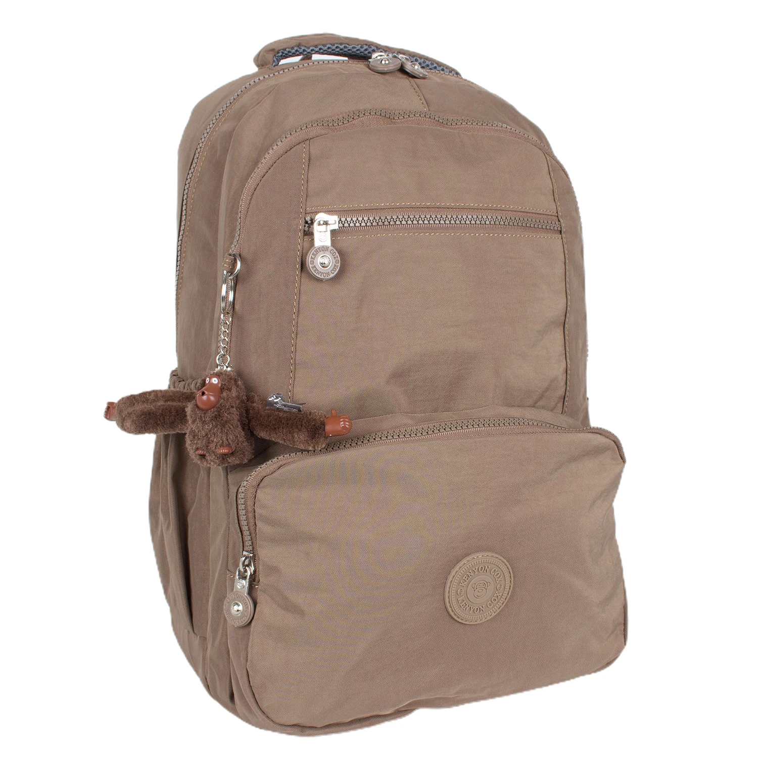 Kenyon 1763 Unisex Klinkır Kumaş Sırt Çantası Kahve