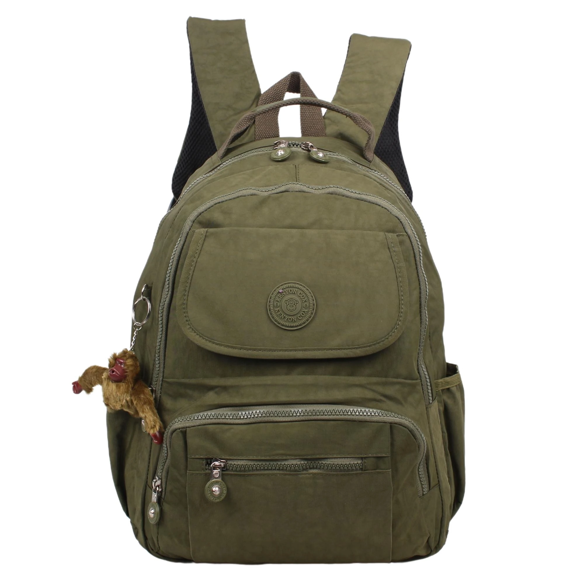 Bagacar Kenyon Cox 8866 Yeşil Unisex Klinkır Kumaş Sırt Çantası