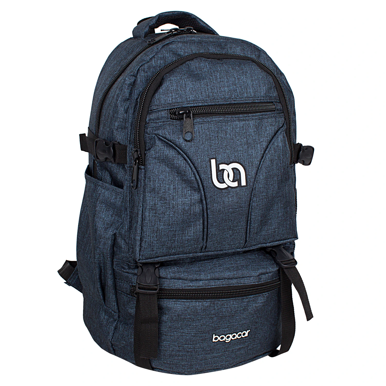 Bagacar Dağcı ve Trekking Kumaş Sırt Çantası Lacivert