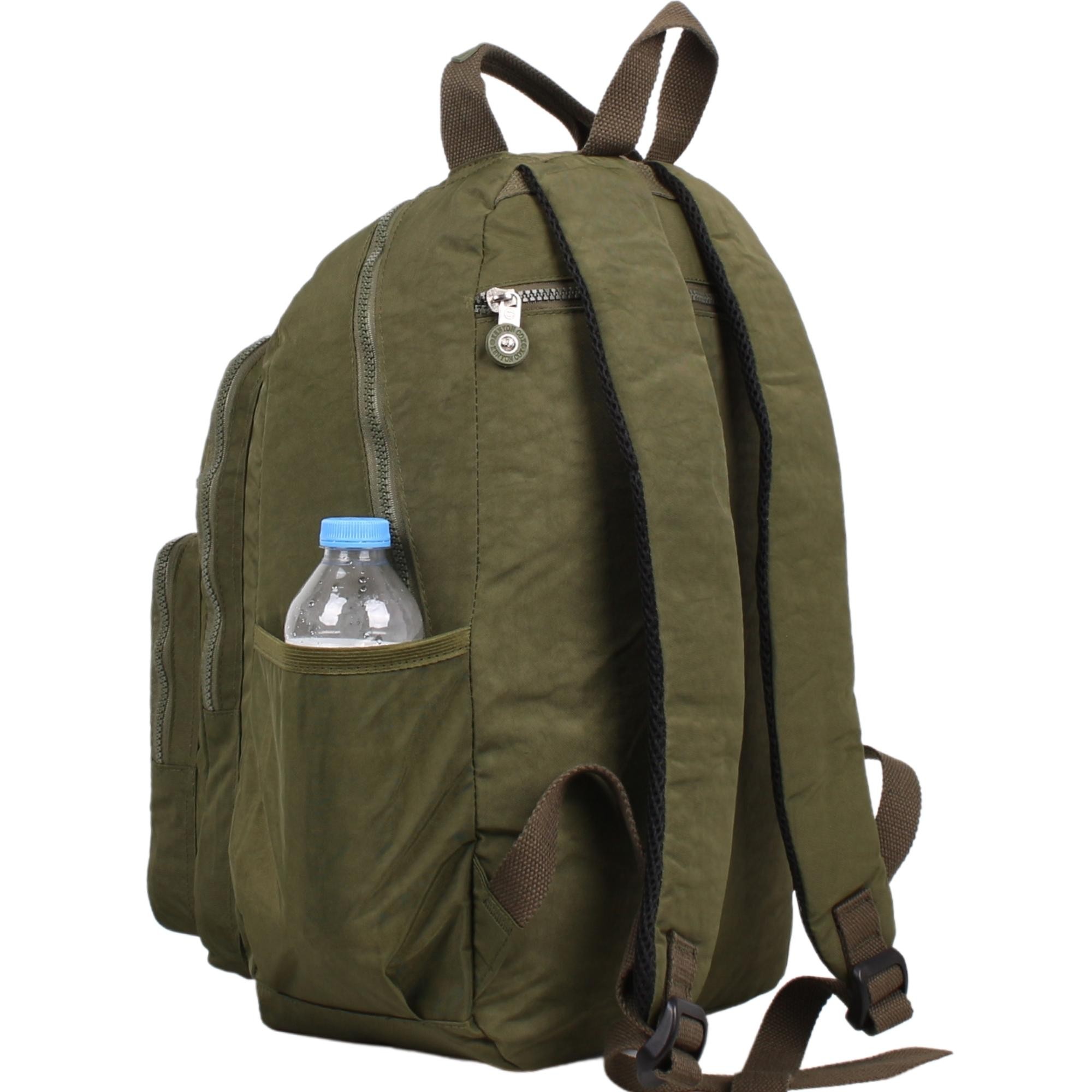 Kenyon Cox 8864 Yeşil Unisex Klinkır Kumaş Sırt Çantası