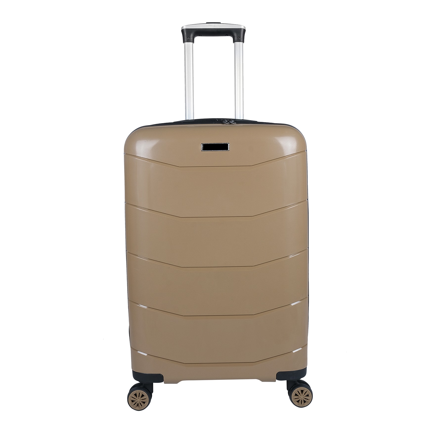 Bagacar Ultra Hafif Silikon 3lü Set Valiz Kahve+ETİKET HEDİYELİ!