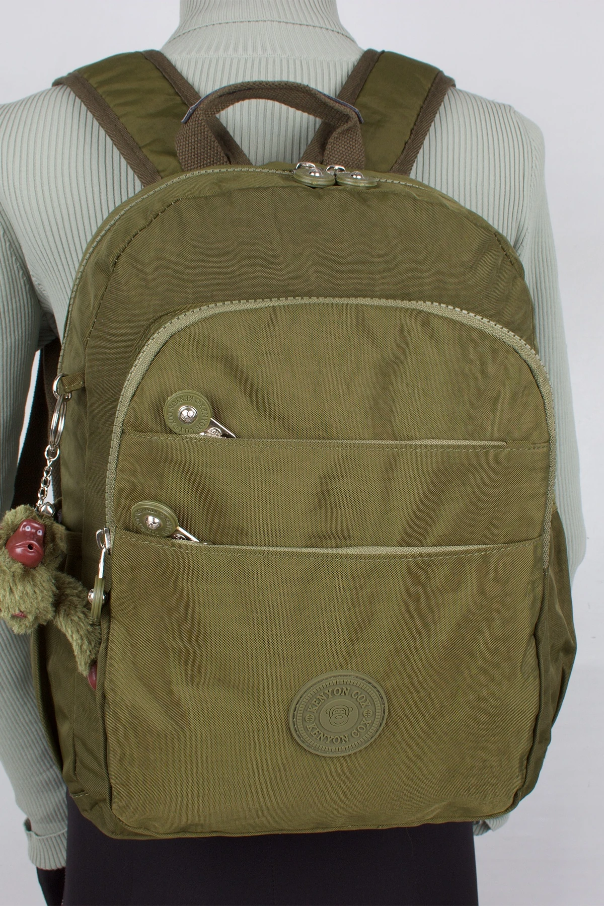 Kenyon 8806 Unisex Klinkır Kumaş Sırt Çantası Haki