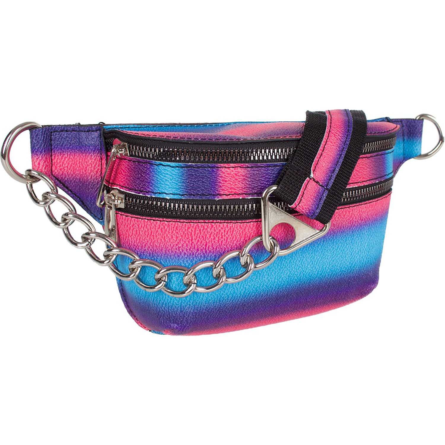 Bagacar Fashion Tulum Gögüs Bel Çantası Renkli 2