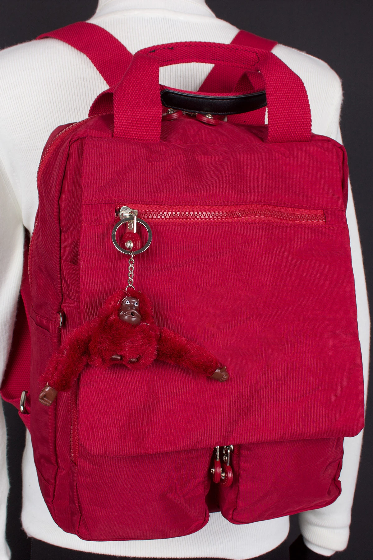 Kenyon 8830 Unisex Klinkır Kumaş Sırt Çantası Kırmızı