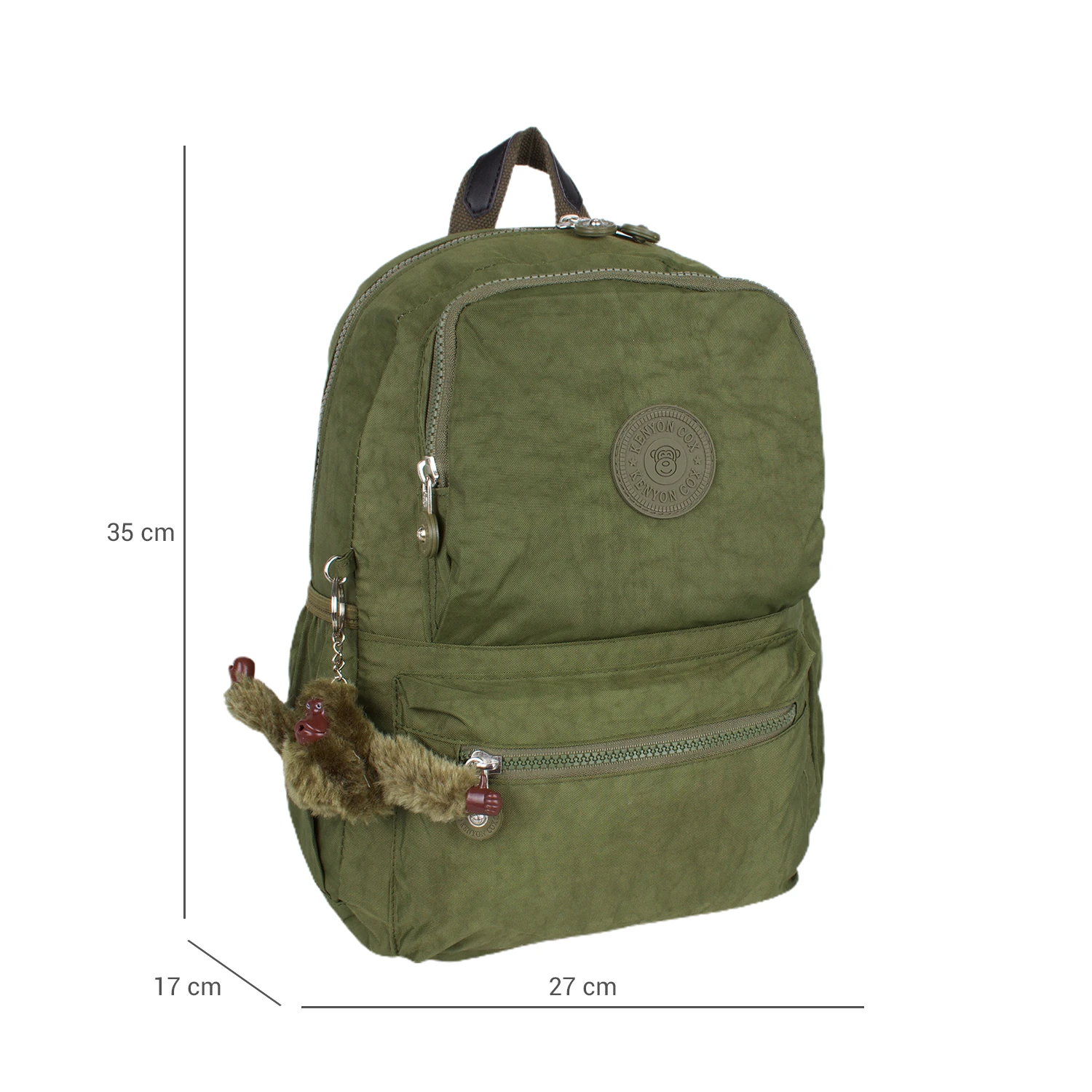 Kenyon 8831 Unisex Klinkır Kumaş Sırt Çantası Haki