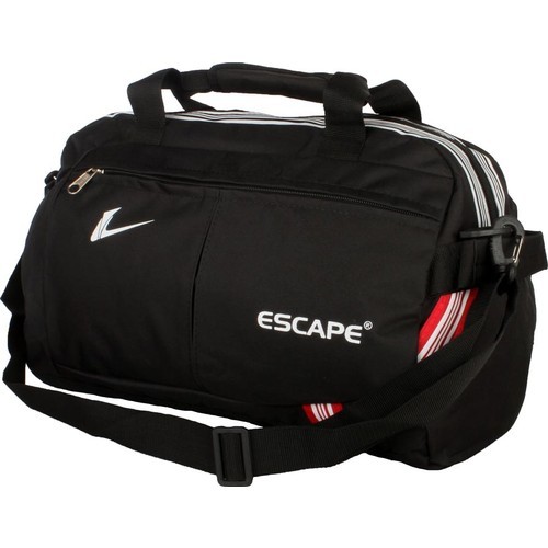 Escape 111 Yeni Sezon Orta Boy Spor Seyahat Çantası Siyah