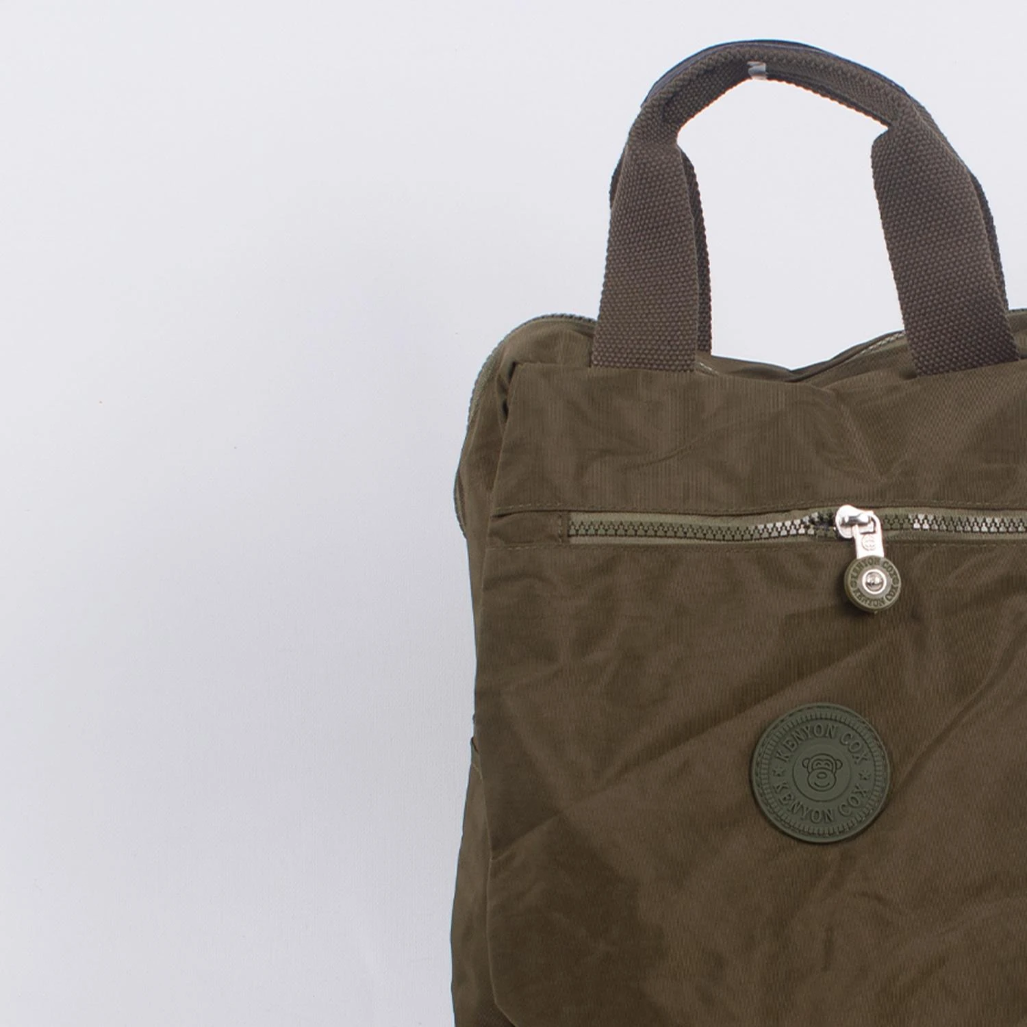 Kenyon Cox 8839 Klinkır Kumaş Hafif Sırt Çantası Haki