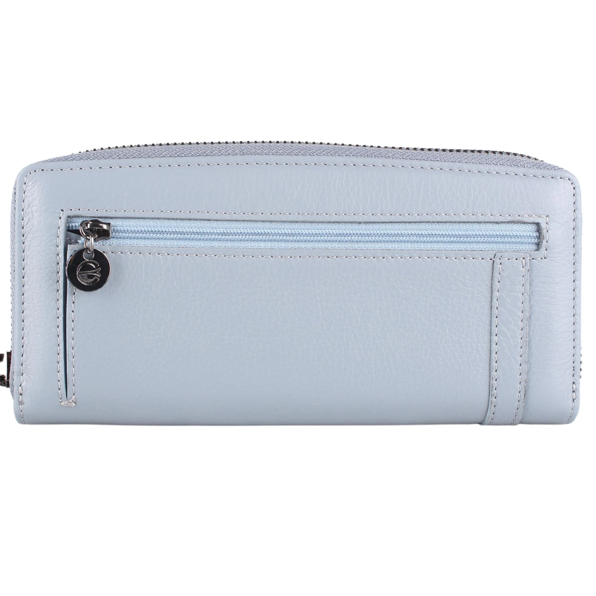 Legend Leather 2714 Bayan Hakiki Deri Cüzdan Buz Mavi