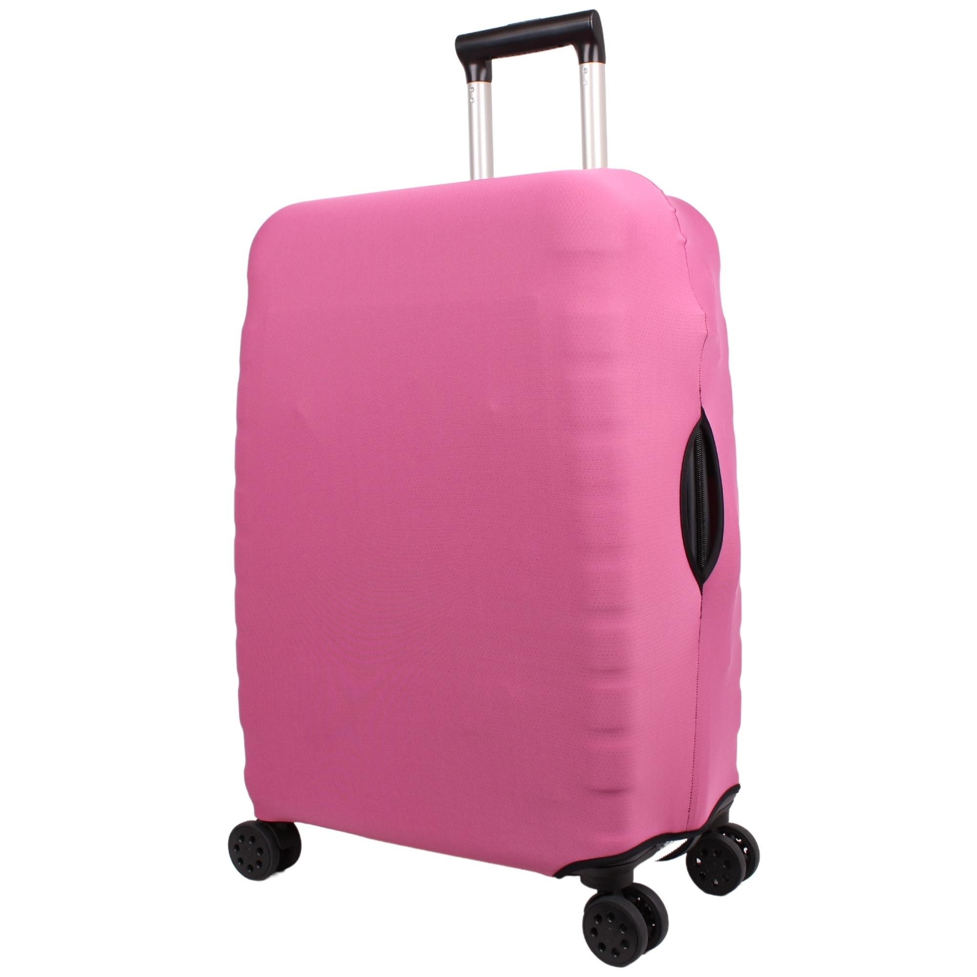 Bagacar Pembe Kabin Boy Valiz için Valiz Kılıfı