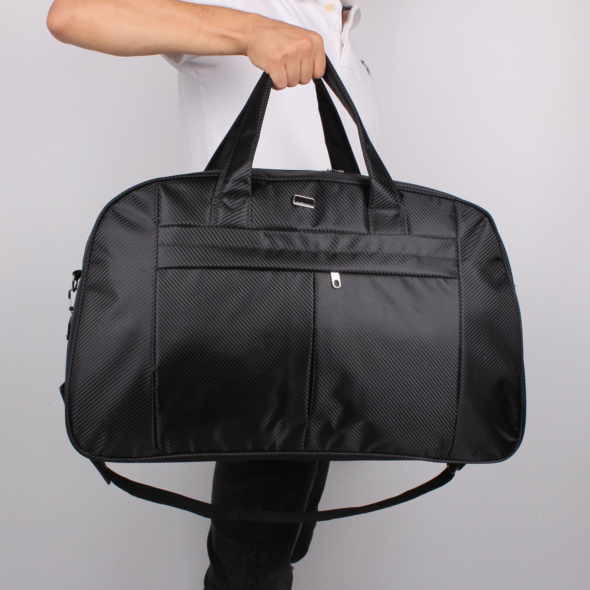 Bagacar 8055 Siyah Omuz Askılı Spor ve Seyahat Çantası