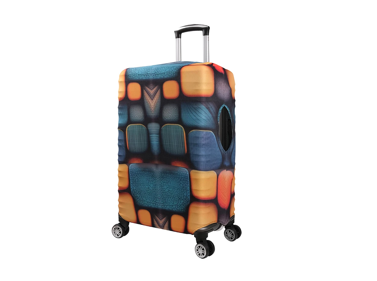 Bagacar Taş Büyük Orta Kabin Boy için 3 lü Valiz Kılıfı
