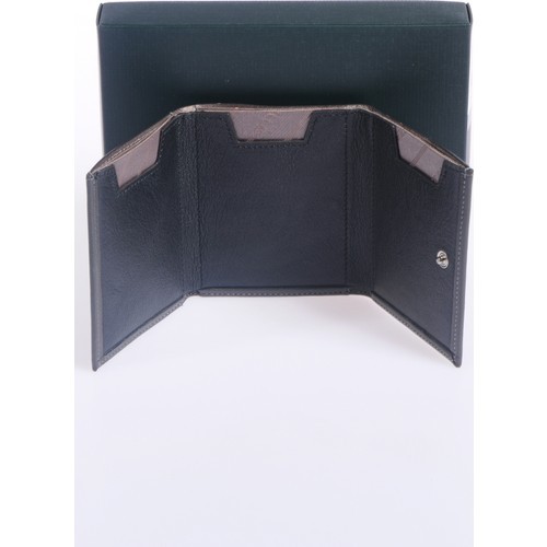 Grande 724 Unisex Hakiki Deri Kartlık Gri