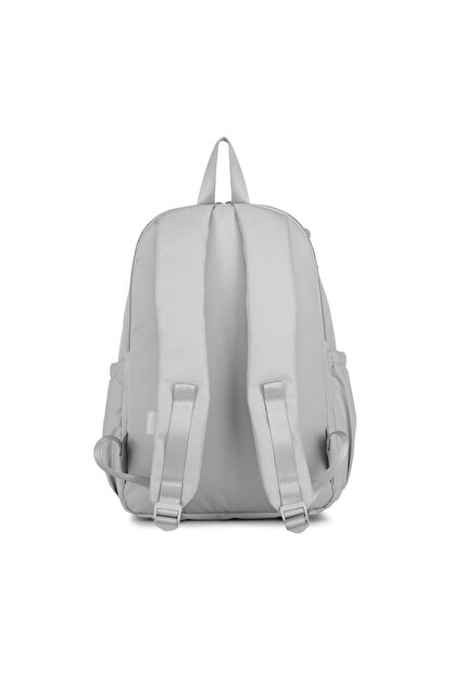 Bagacar Smart Bag 3200 Okul ve Günlük Laptop Bölmeli Sırt Çantası Açık Gri
