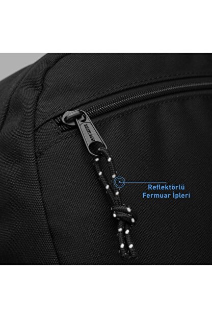 Bagacar Smart Bag 3159 Okul ve Günlük Laptop Bölmeli Sırt Çantası Açık Gri
