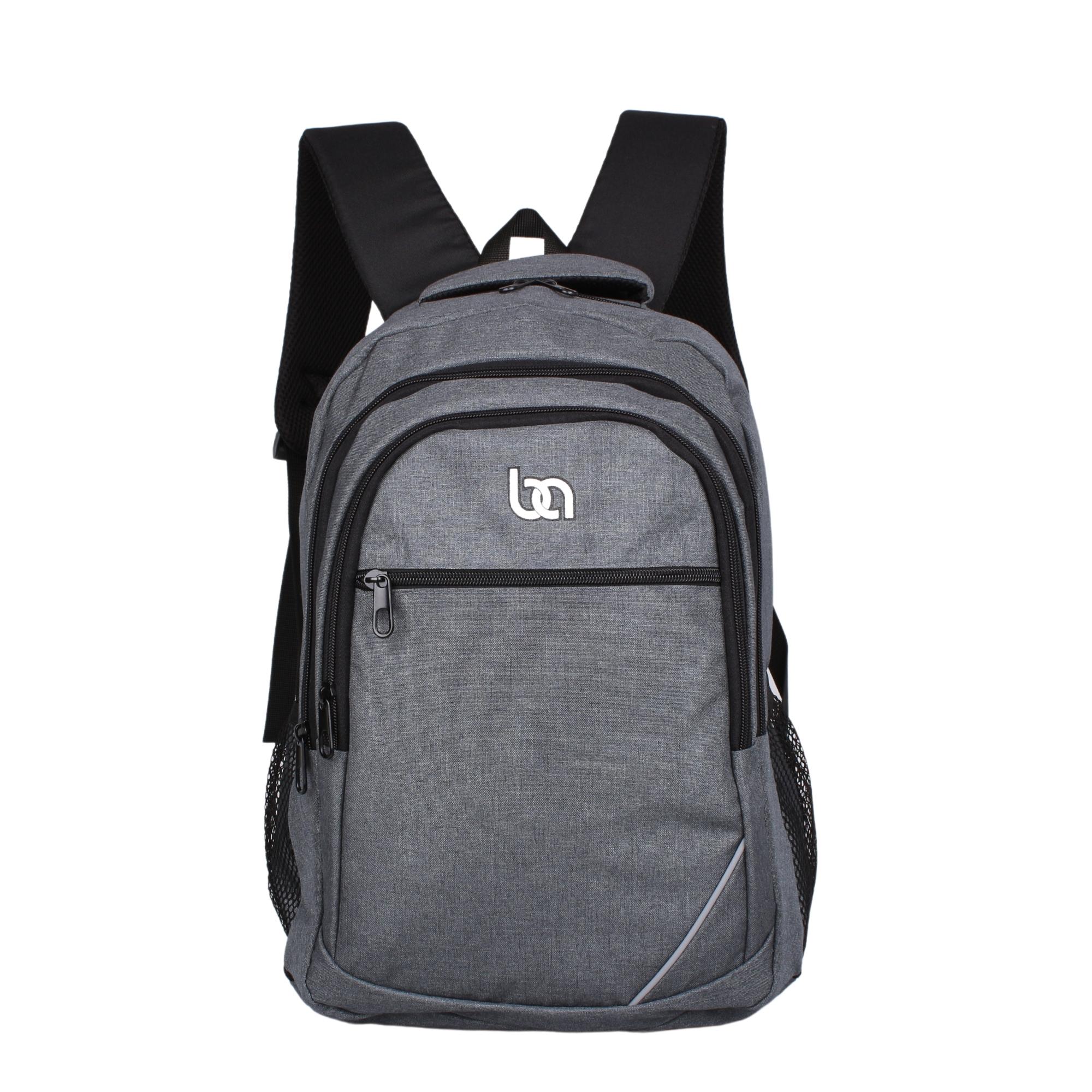 Bagacar IZ1134 Gri Unisex Okul ve Günlük Sırt Çantası