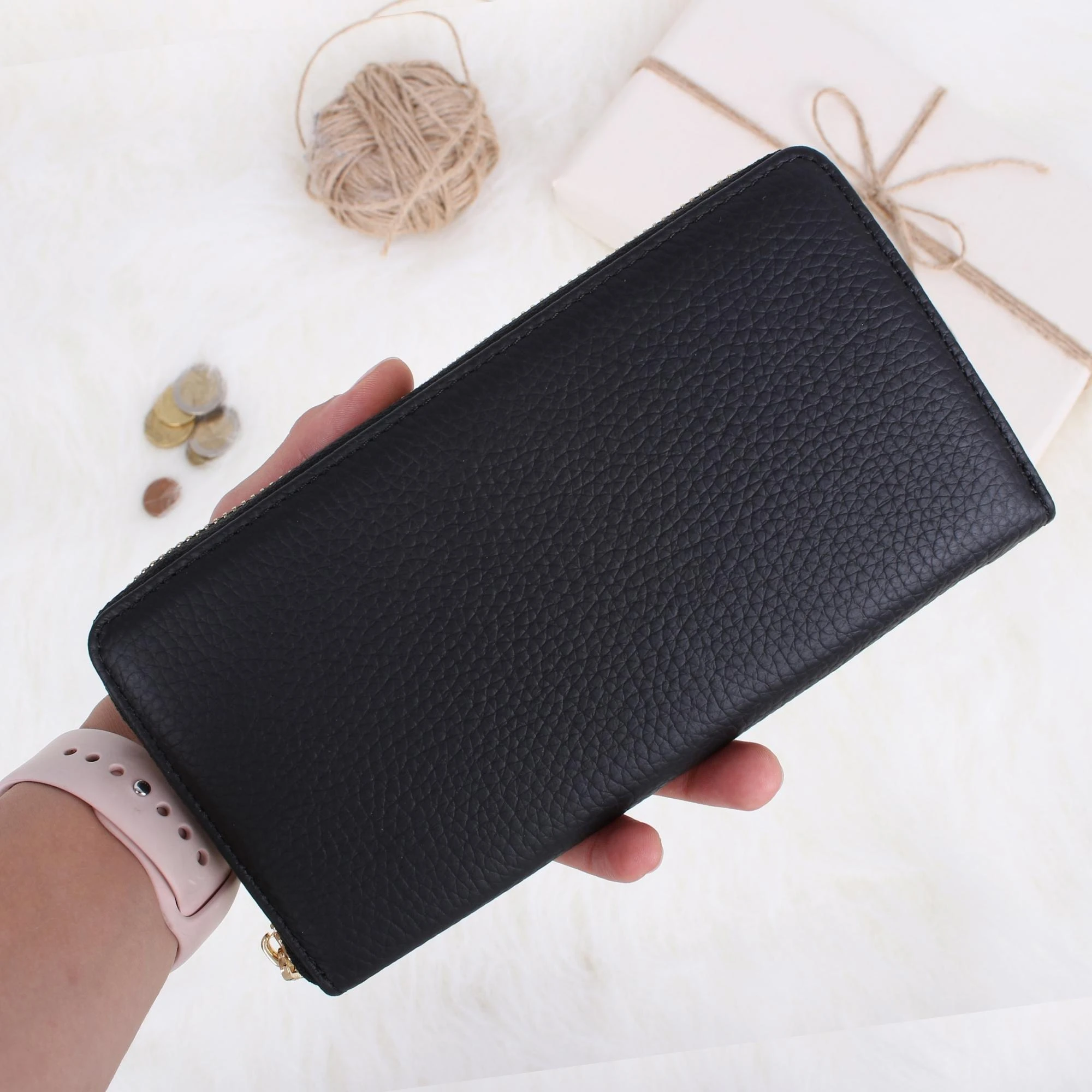 Legend Leather 2700 Siyah Bayan Hakiki Deri Cüzdanı