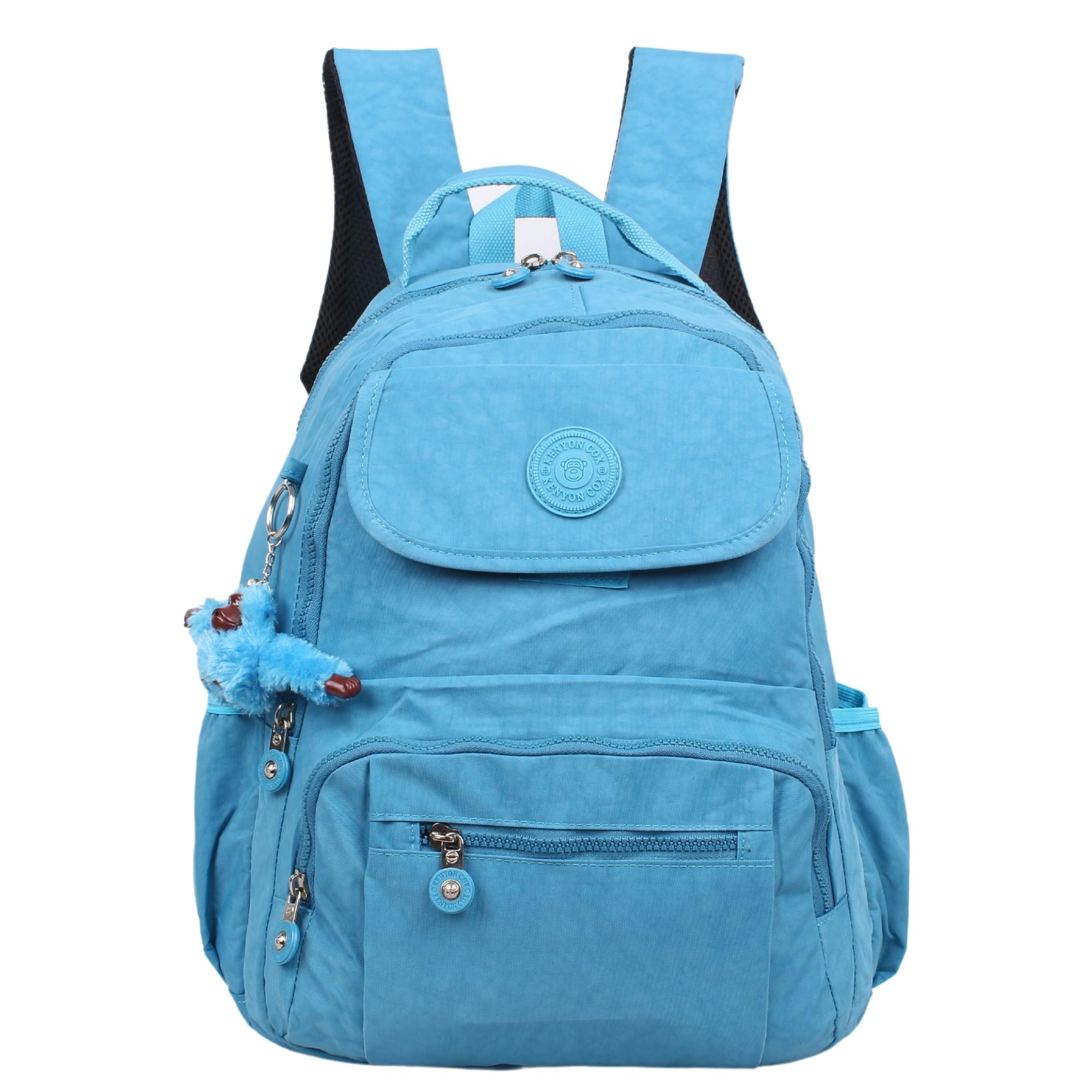 Bagacar Kenyon Cox 8866 Turkuaz Unisex Klinkır Kumaş Sırt Çantası