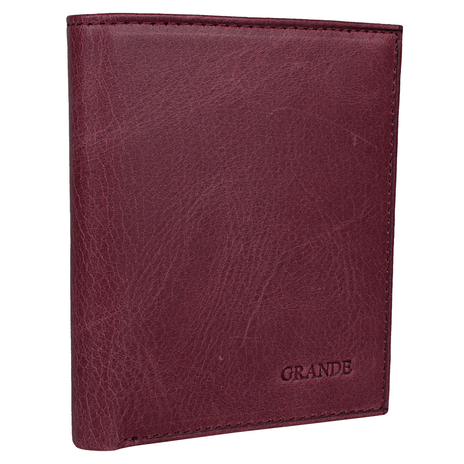 Bagacar 1720 Hakiki Deri Erkek Cüzdanı Bordo