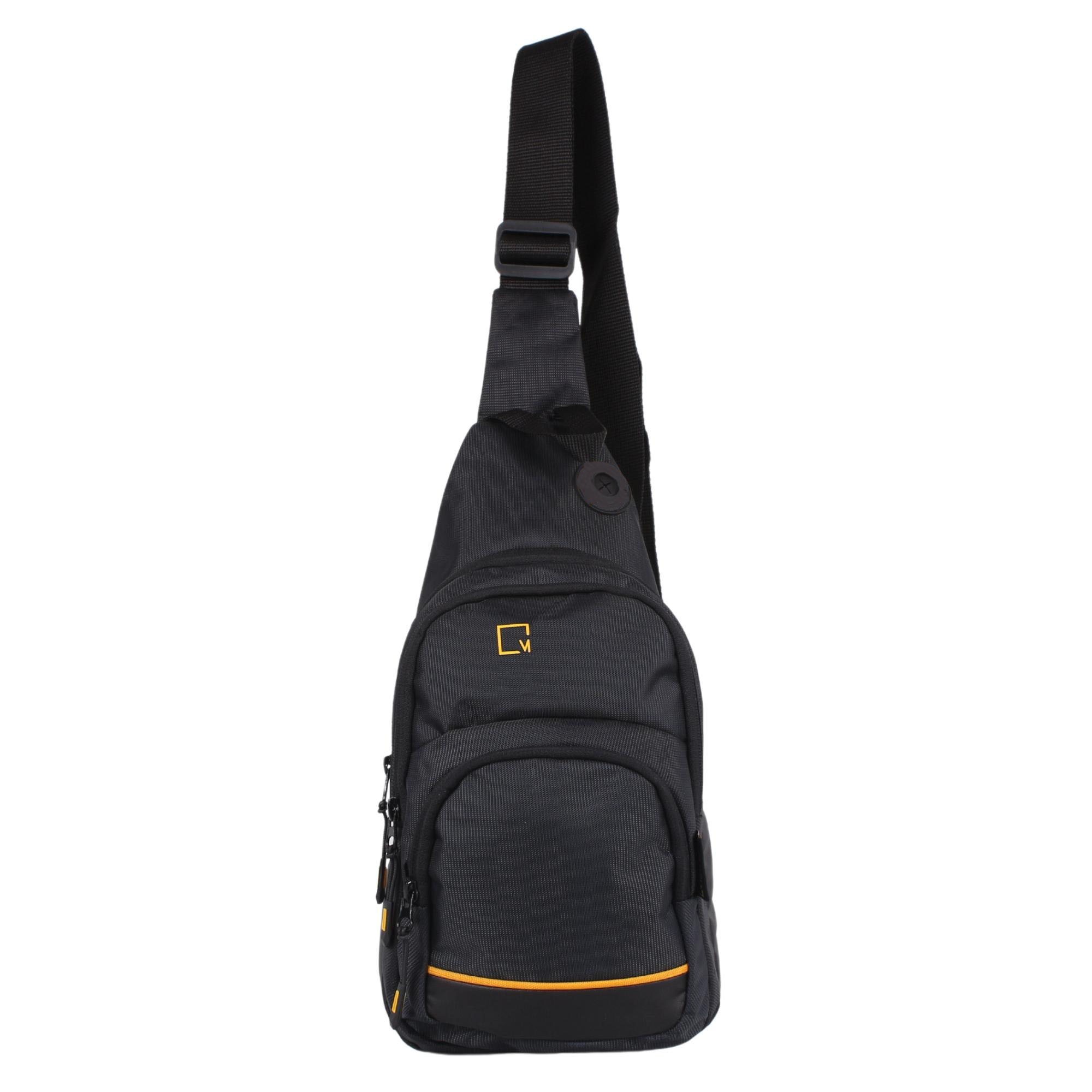 Bagacar Mega Model 1006 Siyah Unisex Body Bag Omuz Çantası