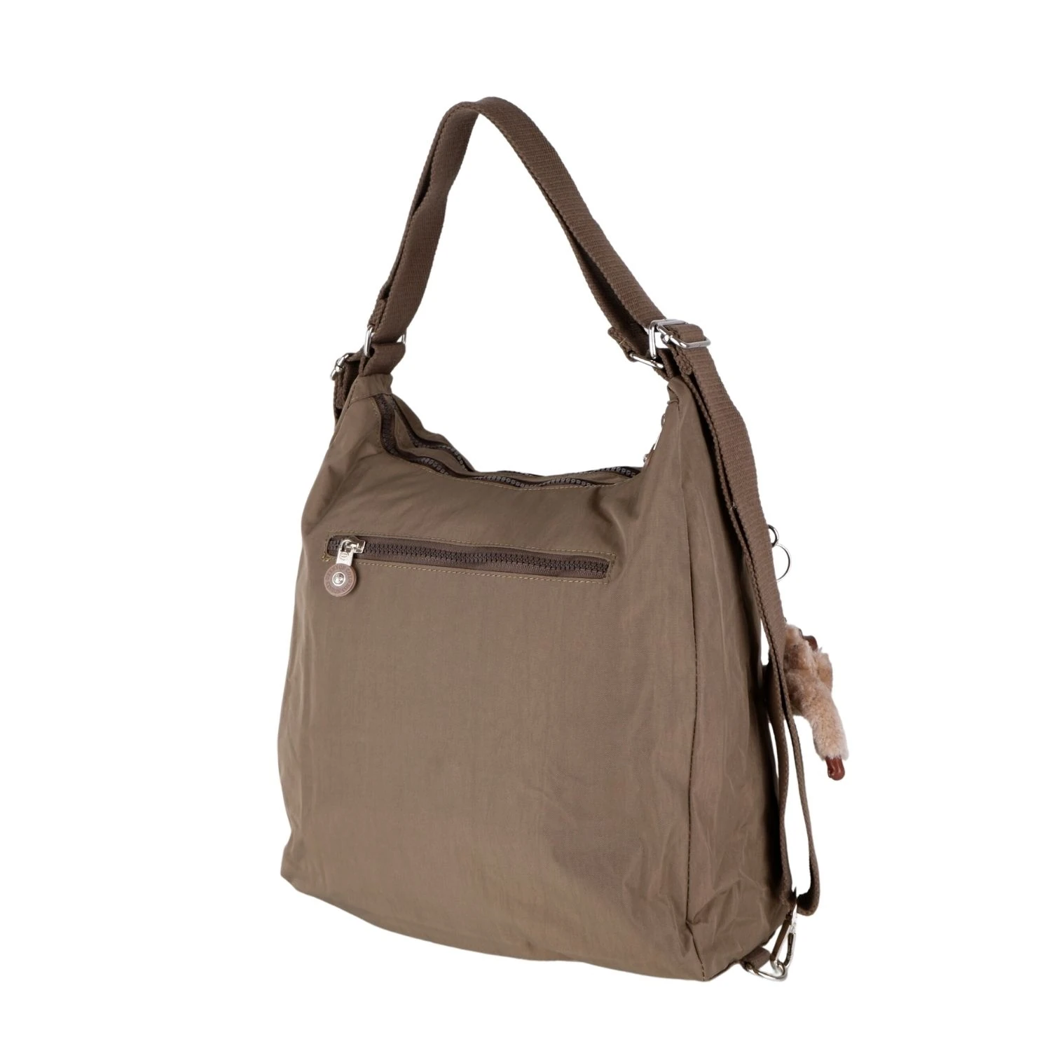 Kenyon Cox B219 Klinkır Kumaş Hafif Sırt Çantası ve Kol Çantası Kahve