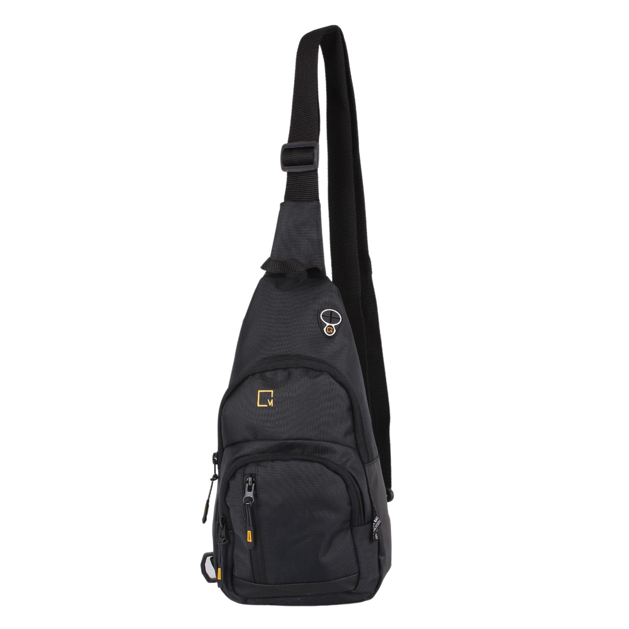 Bagacar Mega Model 1007 Siyah Unisex Body Bag Omuz Çantası