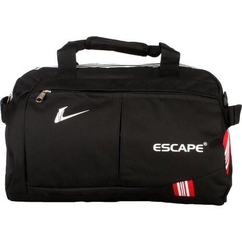 Escape 111 Yeni Sezon Orta Boy Spor Seyahat Çantası Siyah