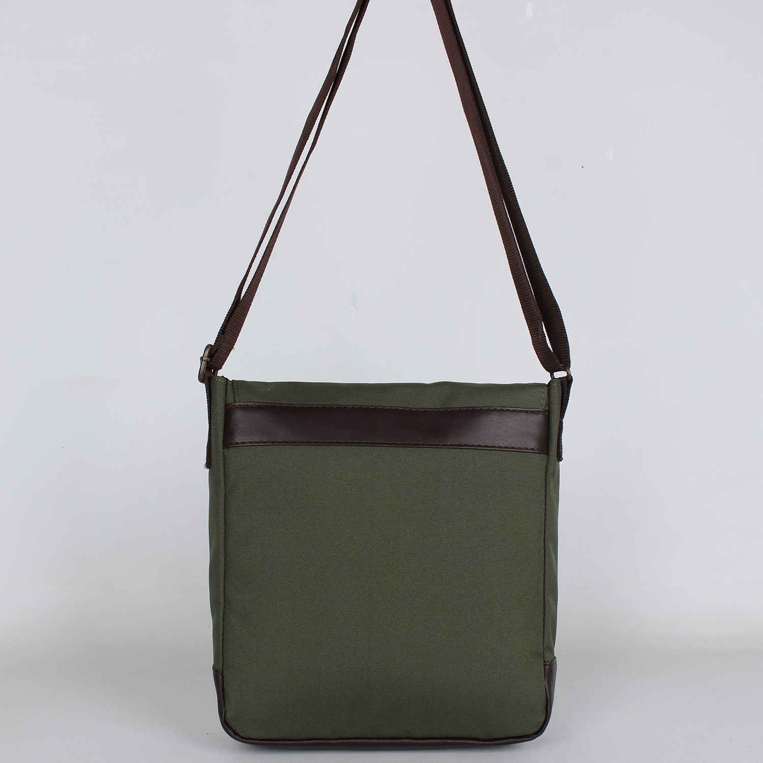 Bagacar Yeşil Unisex 13" 14" Laptop Mac Air Postacı Çantası